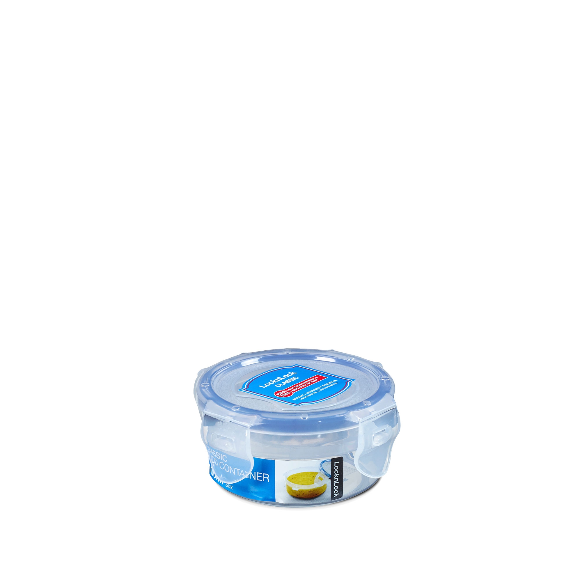 LocknLock - food storage container PP CLASSIC round flat 100 ml