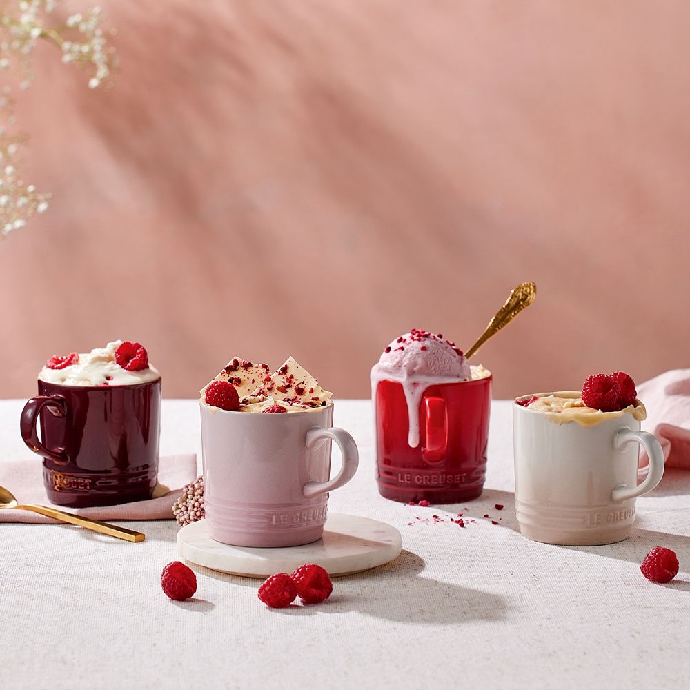 Le Creuset - 4er Set - Becher 350 ml - Petits Fours Le Creuset - 4er Set - Becher 350 ml - Petits Fours