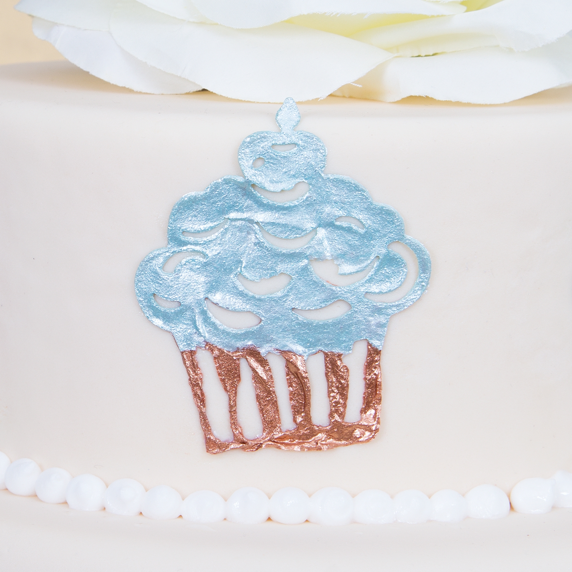 Städter - Dekormatte Cupcake - 39,5 x 7,5 cm - Silikon Städter - Dekormatte Cupcake - 39,5 x 7,5 cm - Silikon