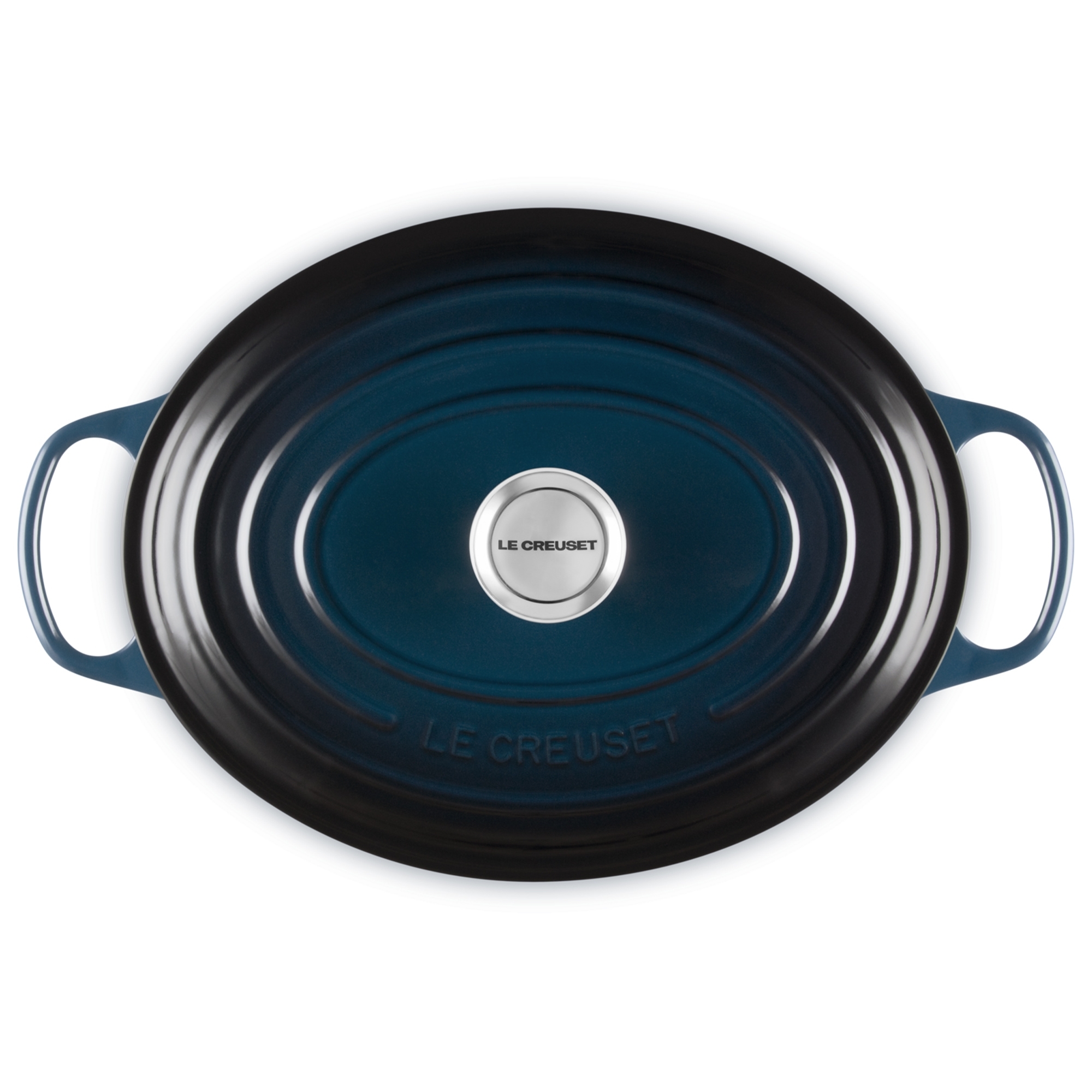Ovale Le Creuset Signature Gusseisenbräter 33 cm in Nuit