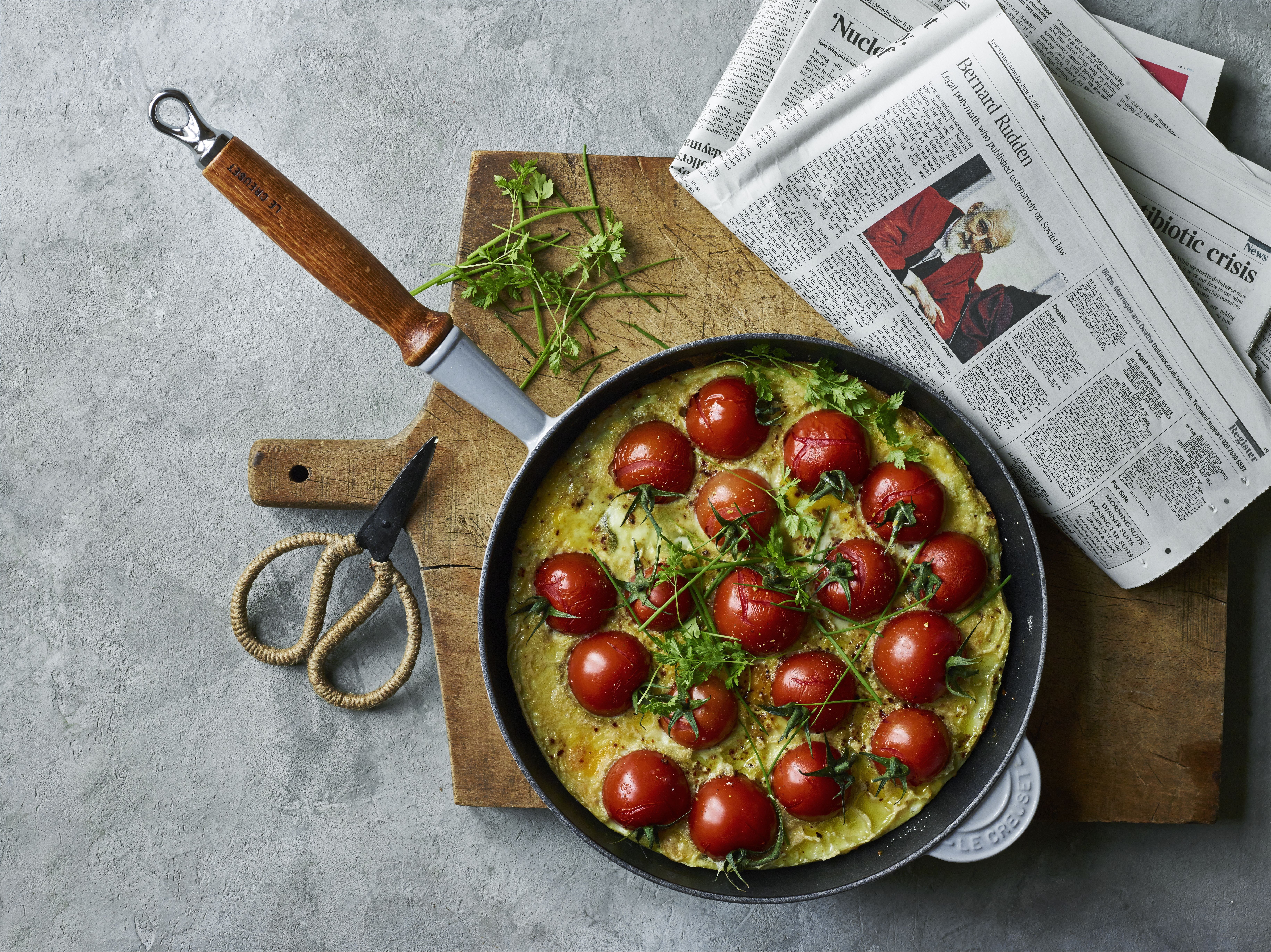 Le Creuset - Bratpfanne mit Holzgriff - 28 cm