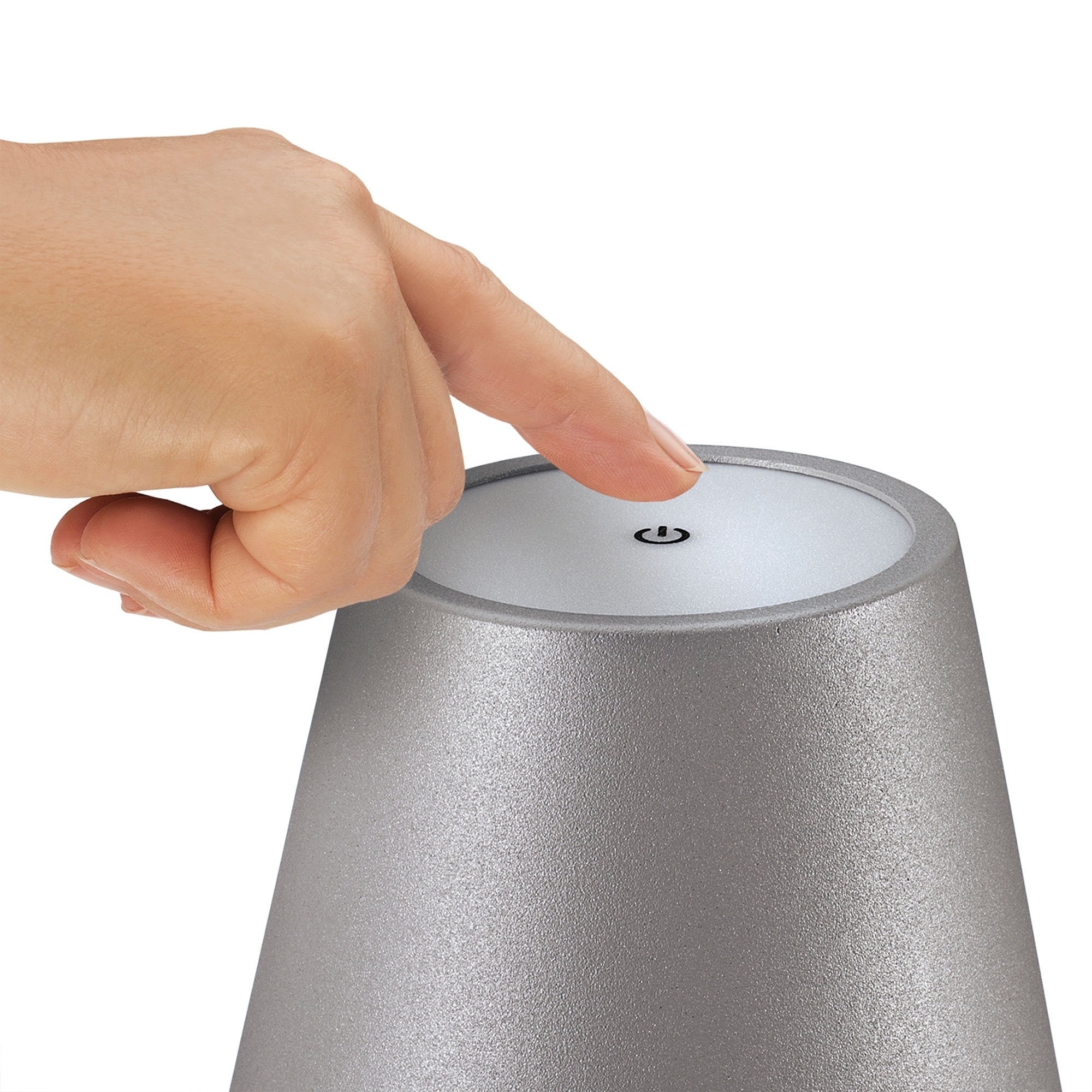 cilio - LED-Tischlampe SOLE - grey