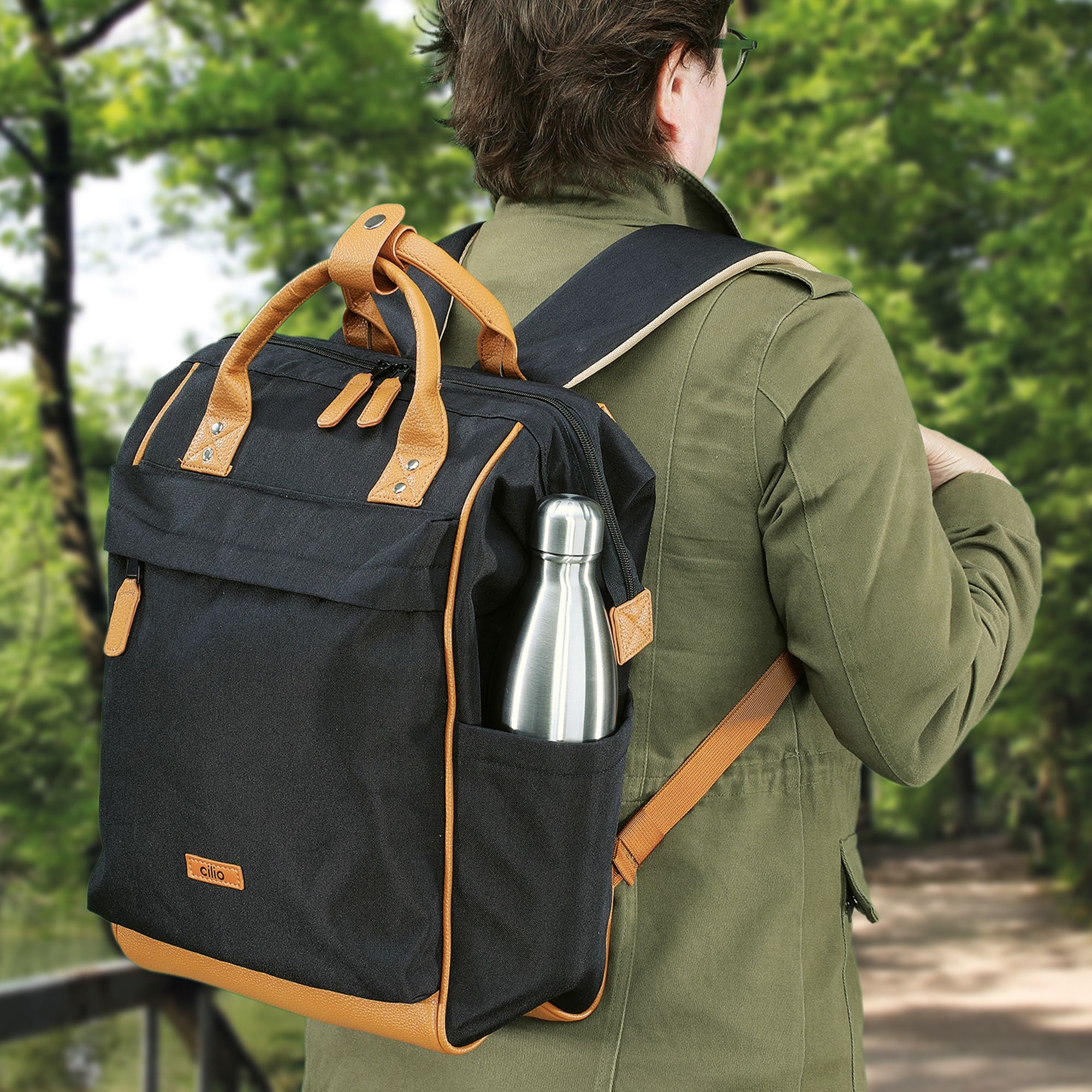 Cilio - Backpack ELBA - Black