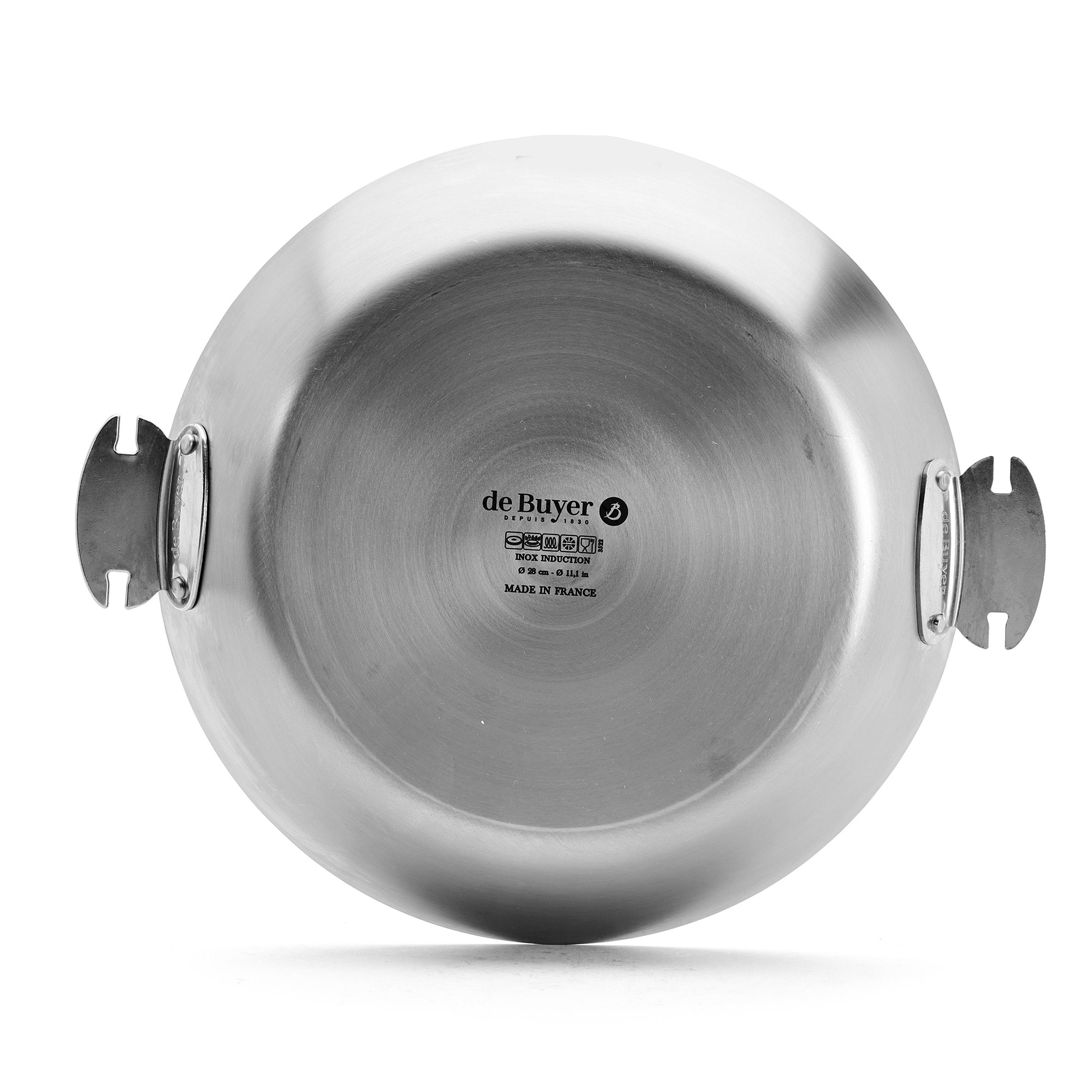 de Buyer - Stainless steel Frying Pan in 4 sizes - ALCHIMY LOQY de Buyer - Stainless steel Frying Pan in 4 sizes - ALCHIMY LOQY
