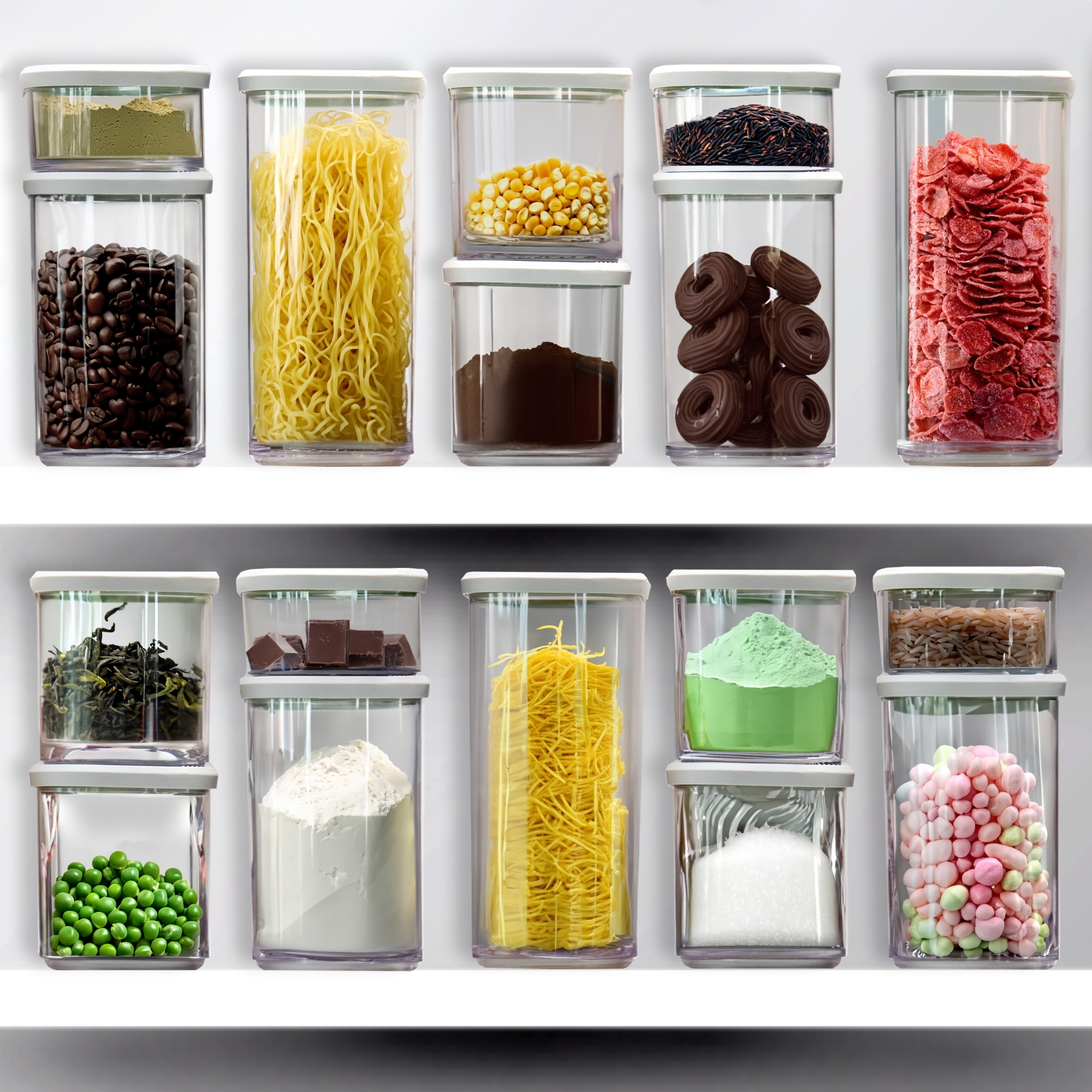 3 x Vorratsdosen-Set - 15 teilig | Culinaris 3 x Vorratsdosen-Set - 15 teilig | Culinaris