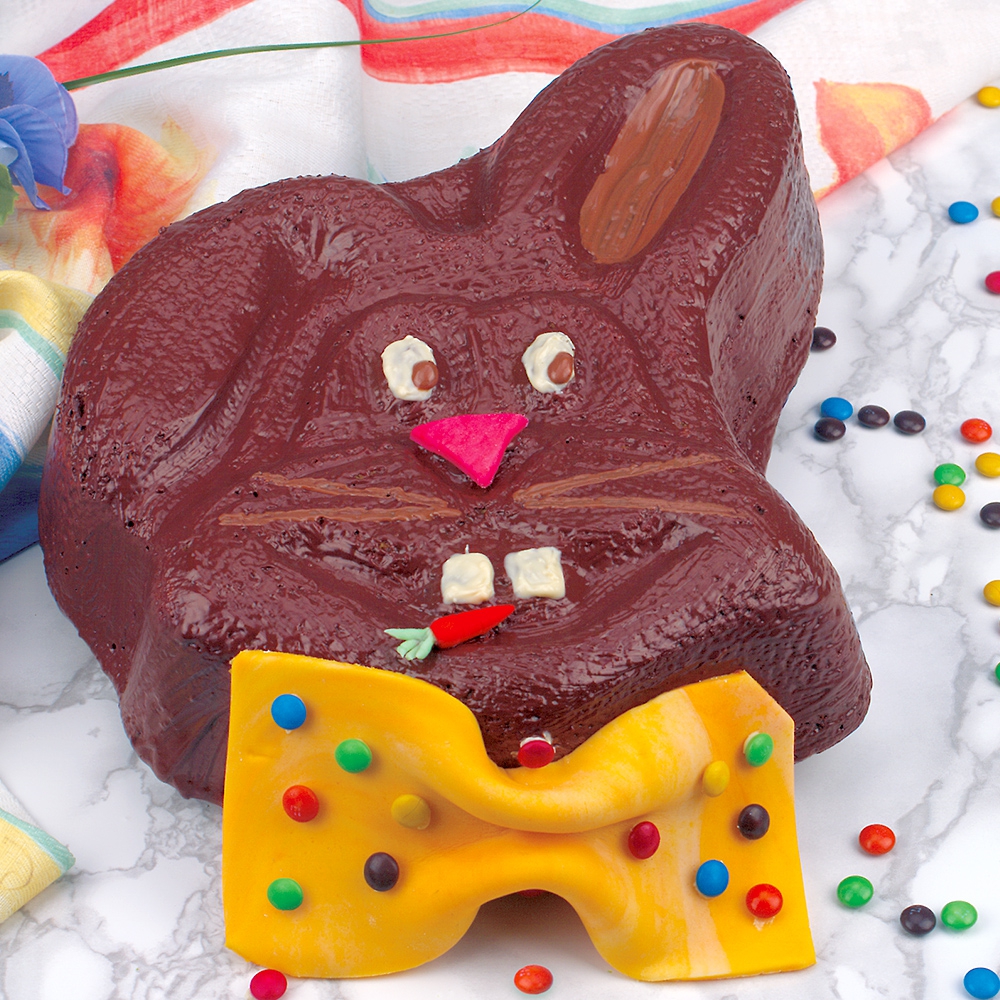 Städter - Cake mould Rabbit face - 21 x 26,5 x 6,5 cm - 1.500 ml