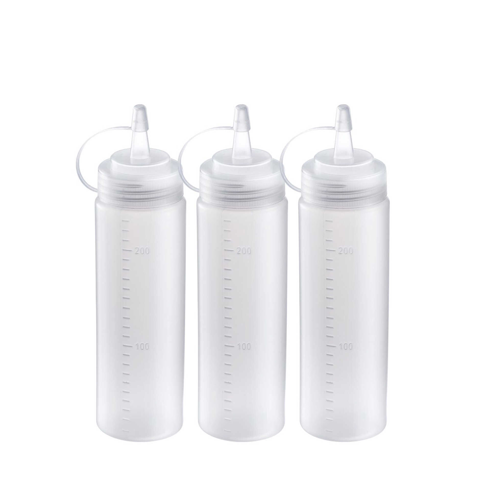 Westmark set of 3 squeeze bottles 240 ml for sauces