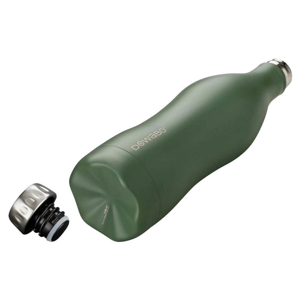 Dowabo - Doppelwandige Isolierflasche - Earth Collection Olive
