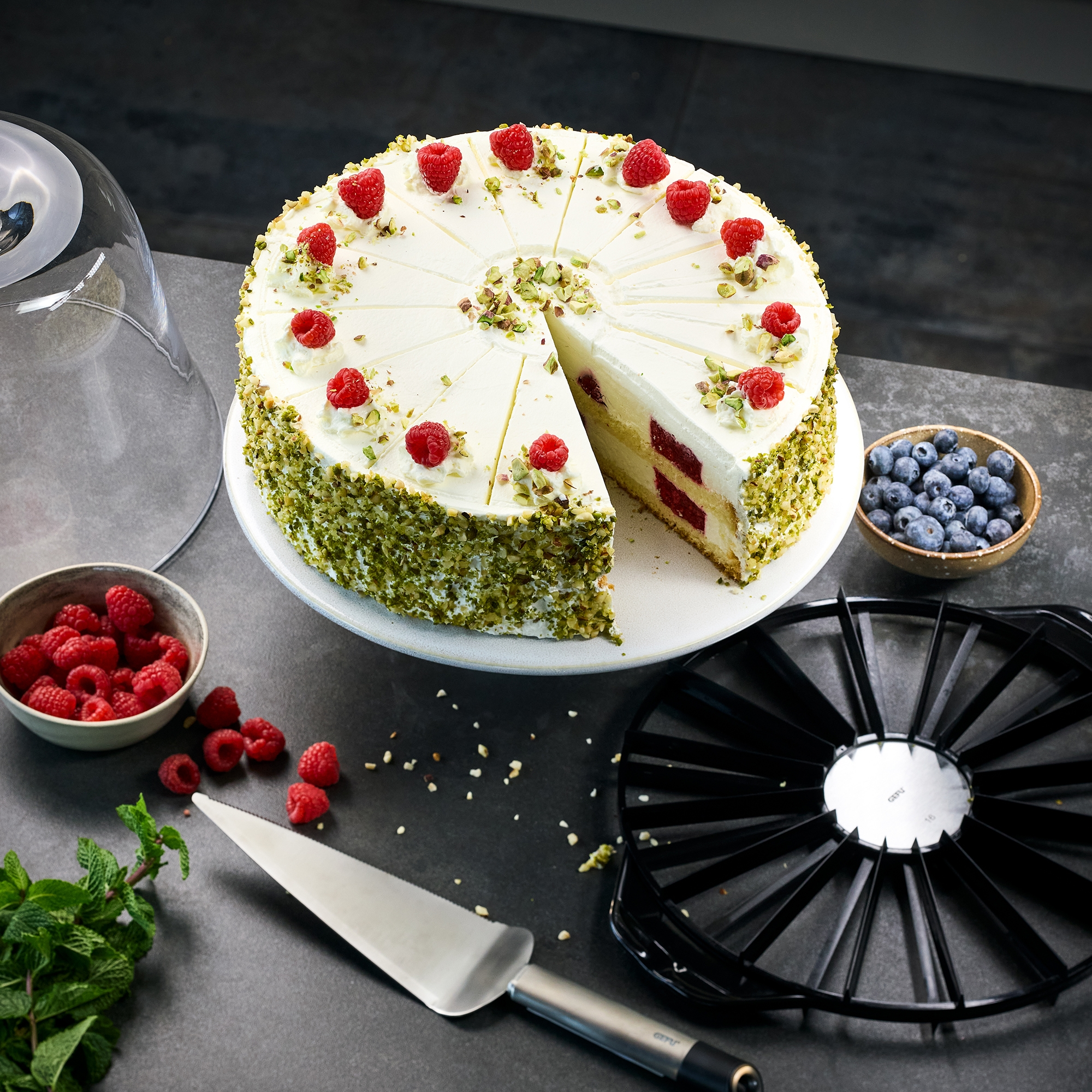 Gefu - Cake divider DIVIDO, 14/16 pieces