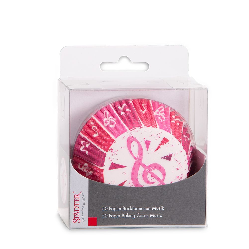 Städter - Papierbackform - 50 Stück - verschiedene Muster Städter - Papierbackform - 50 Stück - verschiedene Muster