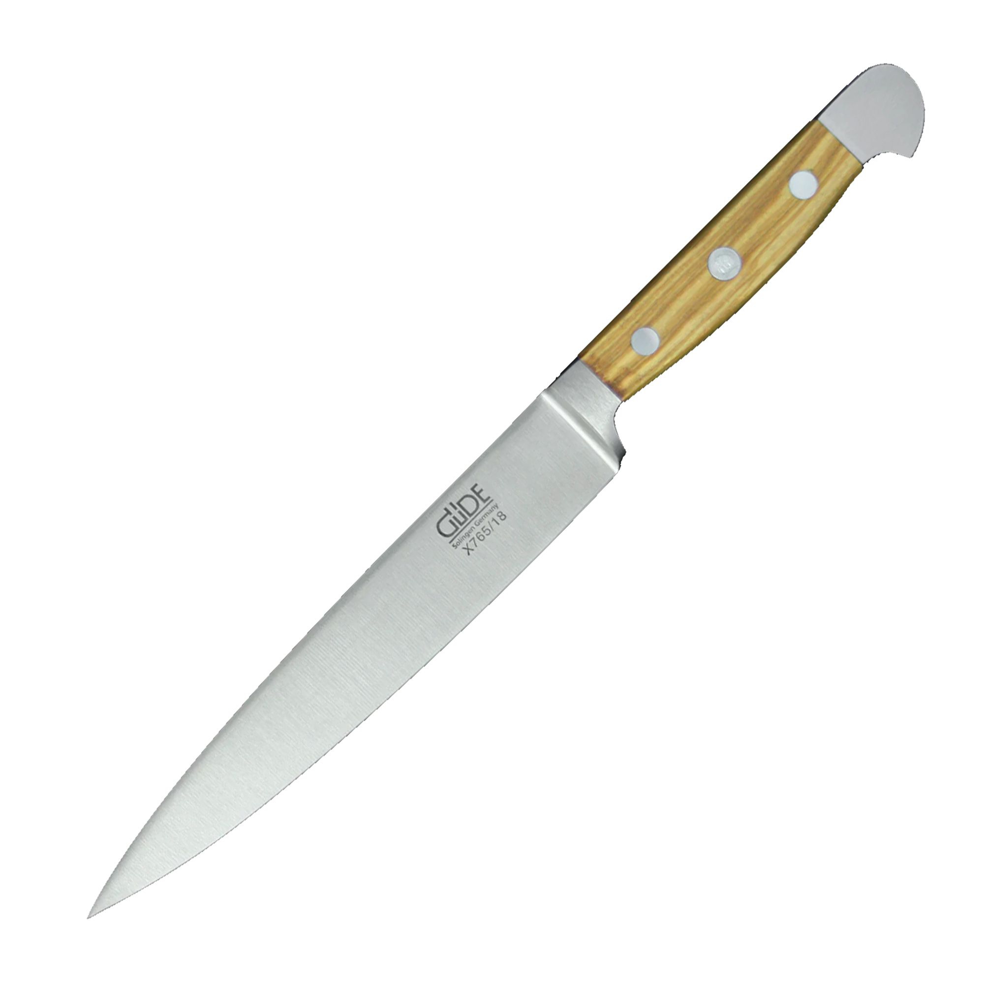 Güde - Fillet knife 18cm - Alpha - Olive wood