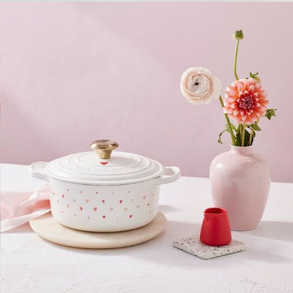 Le Creuset - Bräter Signature rund 22 cm - Hearts Le Creuset - Bräter Signature rund 22 cm - Hearts