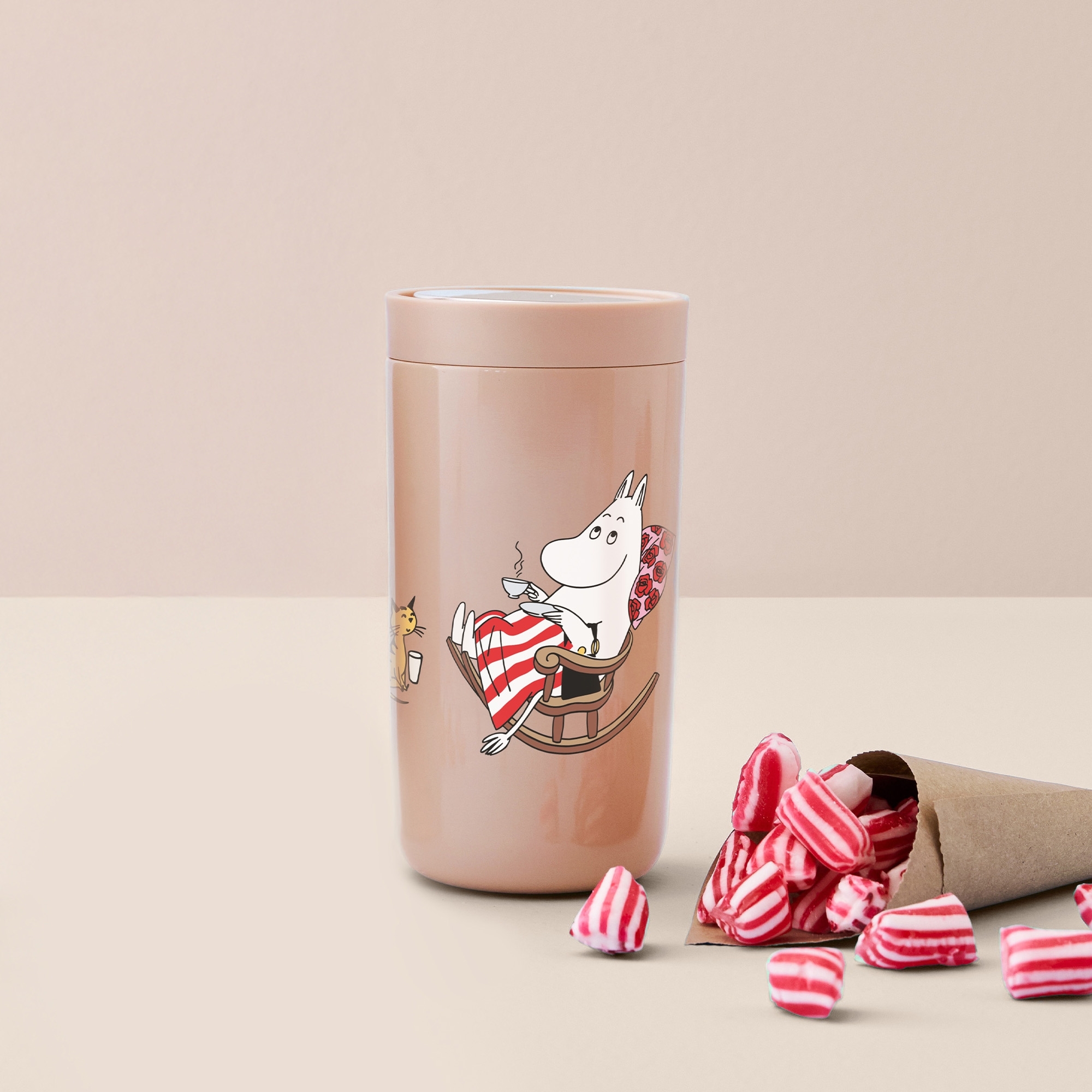 Stelton - To Go Click thermo mug - 200 ml - Moomin mamma