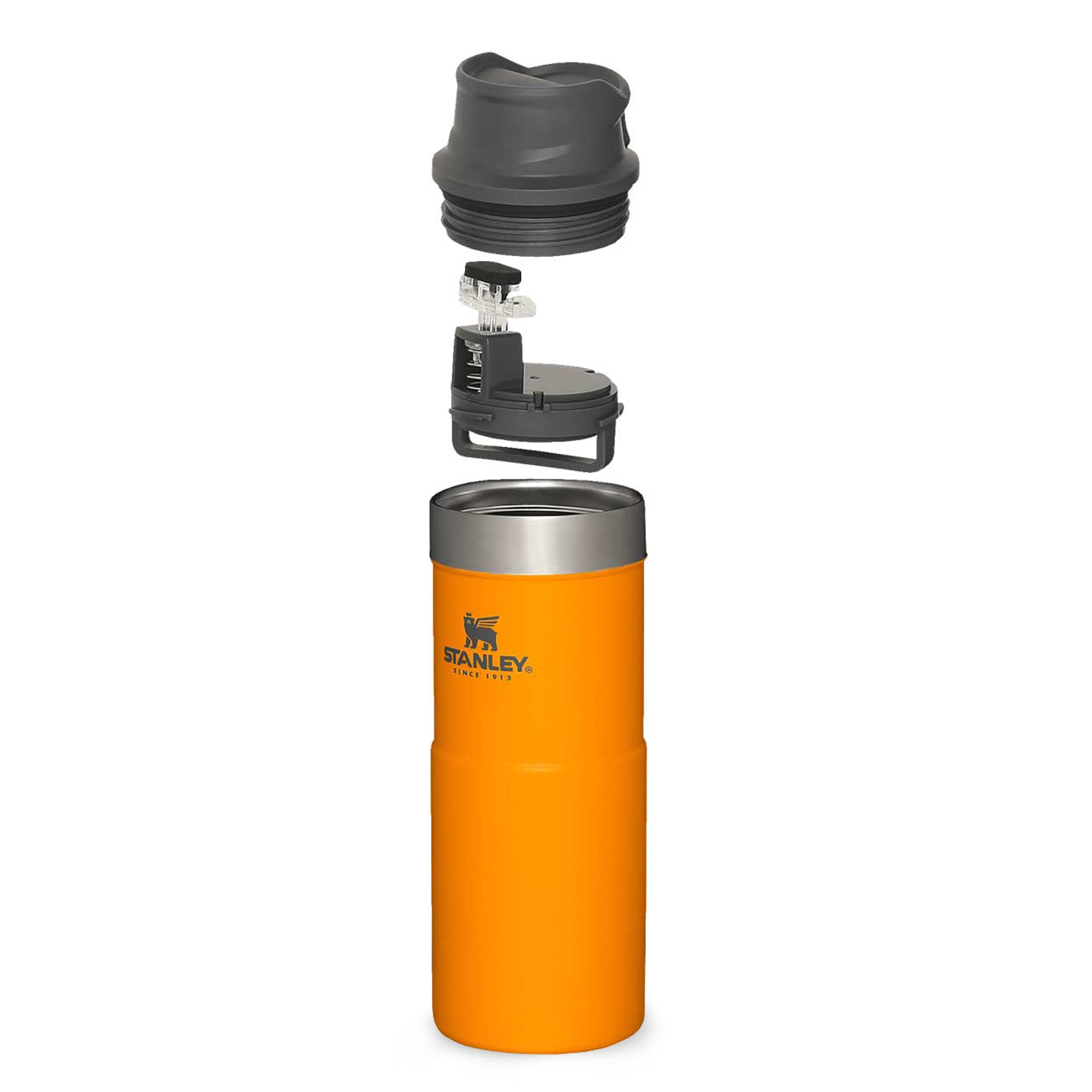 Stanley - Trigger-Action - Travel Mug - 0.35l - saffron