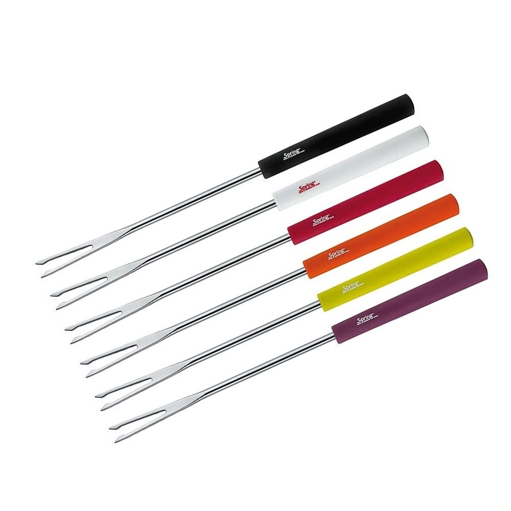Spring - Cheese fondue forks Basic 6pcs. multicolored Spring - Cheese fondue forks Basic 6pcs. multicolored