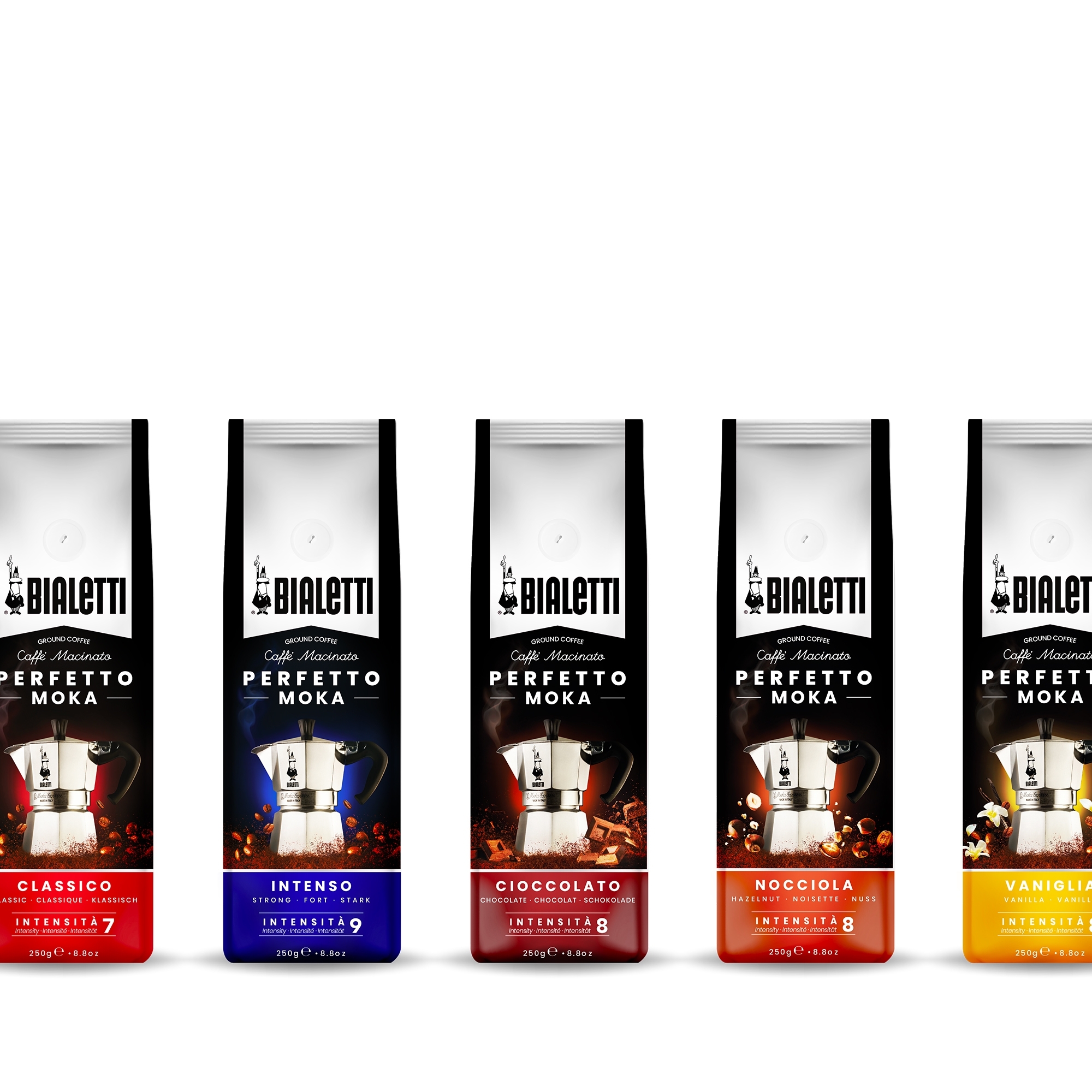 Bialetti - Perfetto Moka Cioccolato, Kaffee gemahlen 250g