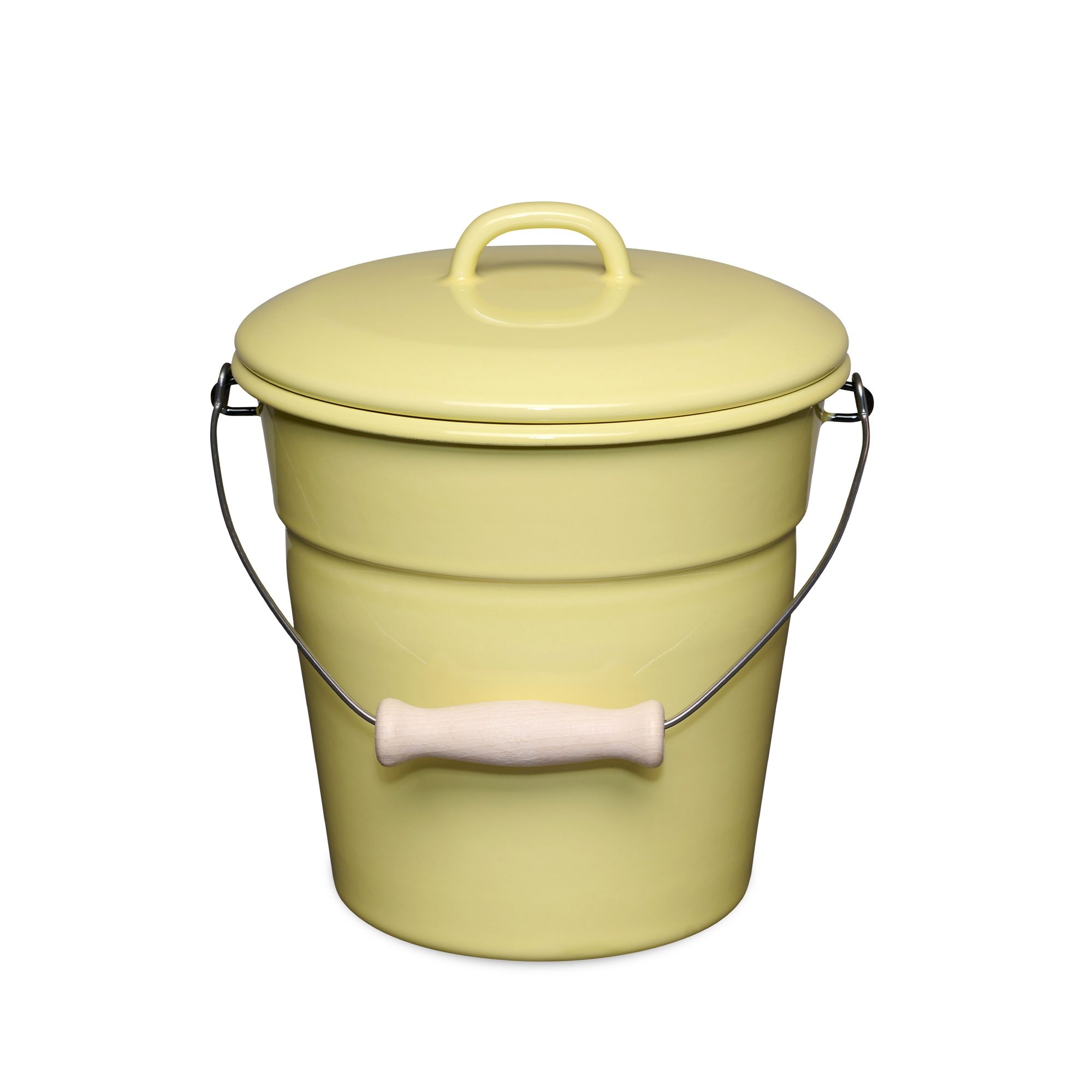 Riess CLASSIC - All-purpose bucket with lid 20 cm Lemon Riess CLASSIC - All-purpose bucket with lid 20 cm Lemon