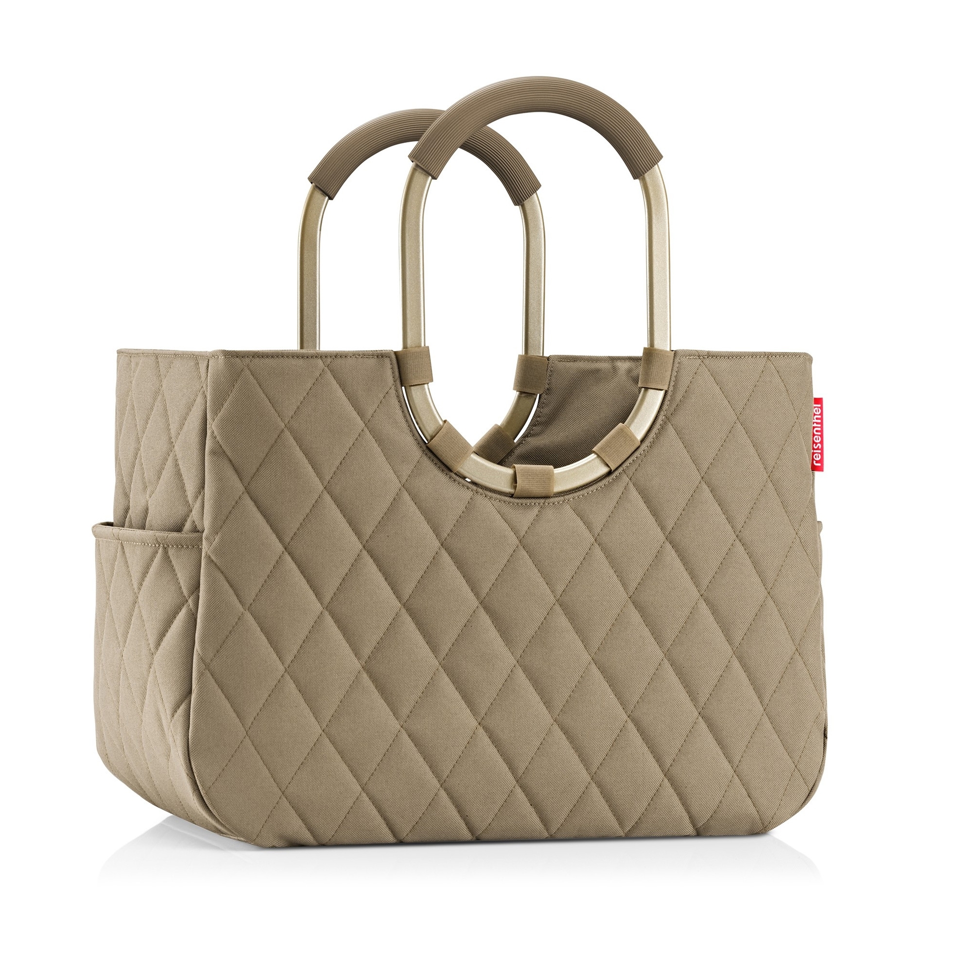 reisenthel - loopshopper L - frame rhombus olive