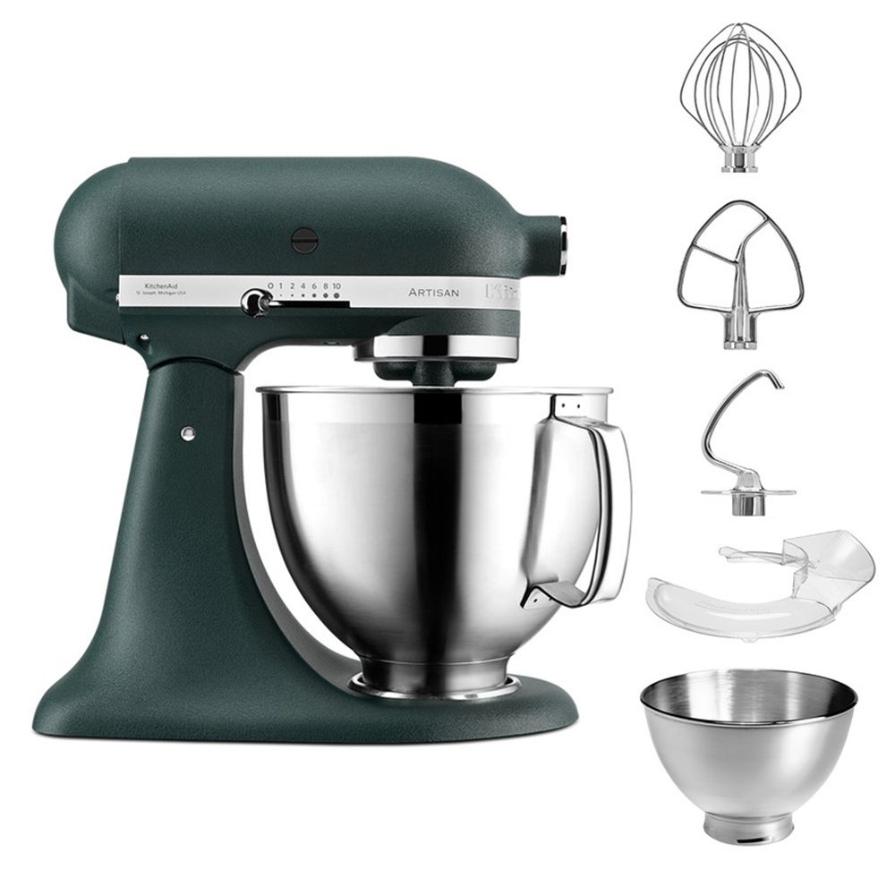 KitchenAid - Artisan Küchenmaschine 5KSM185PS -  Set - Pebbled Palm