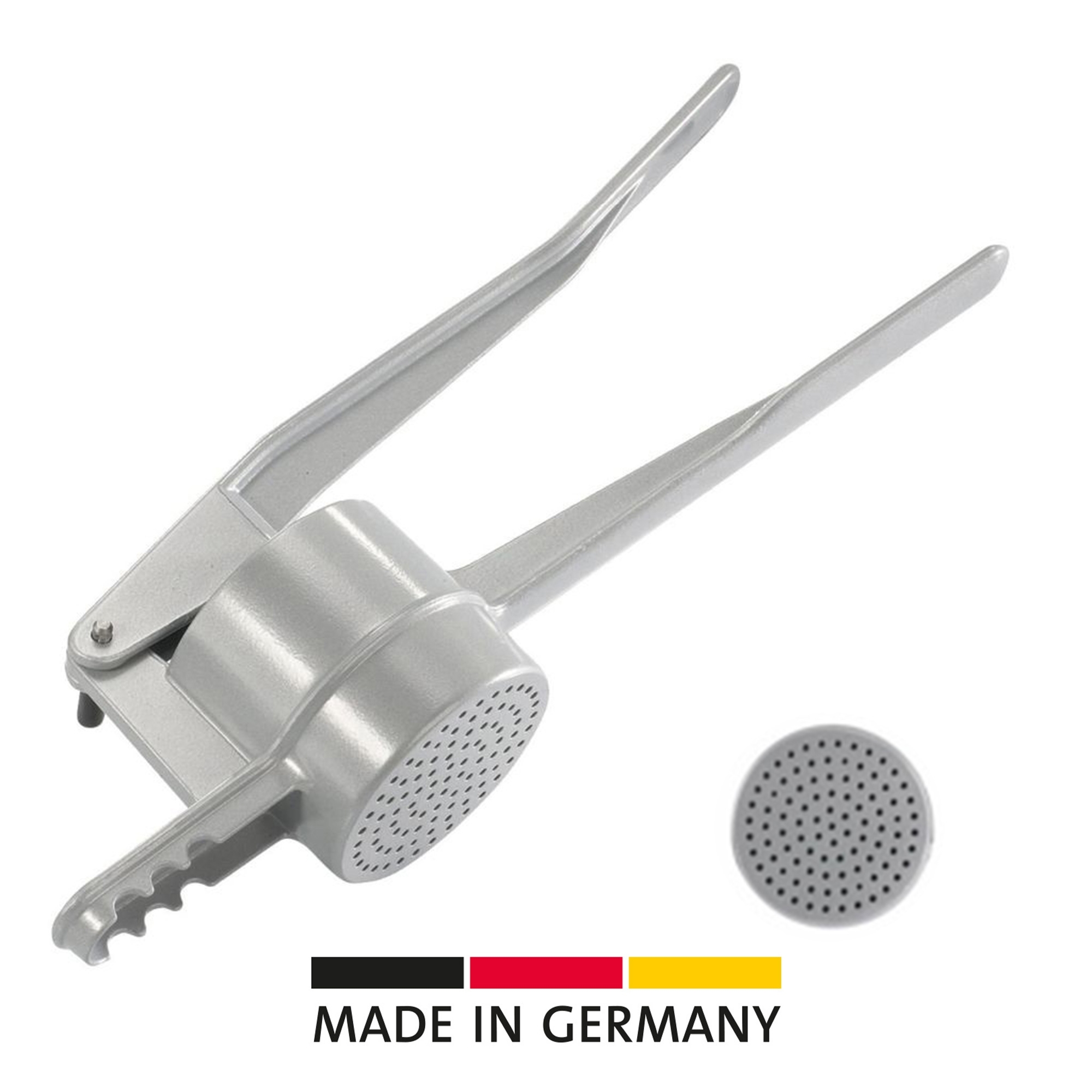 Westmark - Spätzle/Potato press »Spätzlepress«, round hole, silver