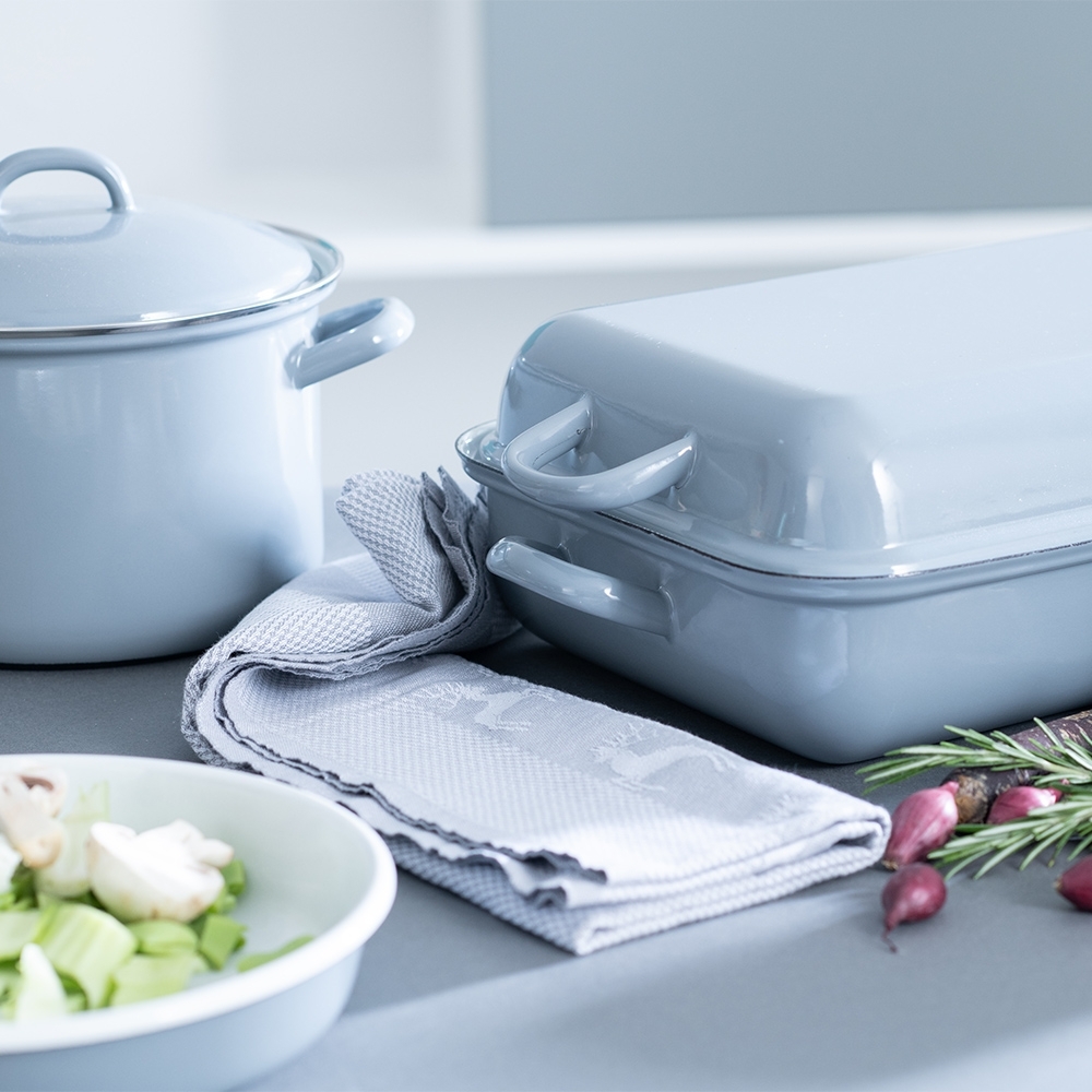 Riess CLASSIC - Pure Grey - Omelette Pan