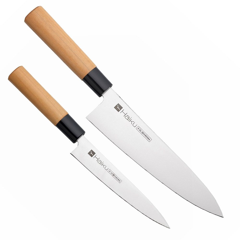 CHROMA Haiku Original Set HSET2 - Chef's knife H6 + Yobocho H14