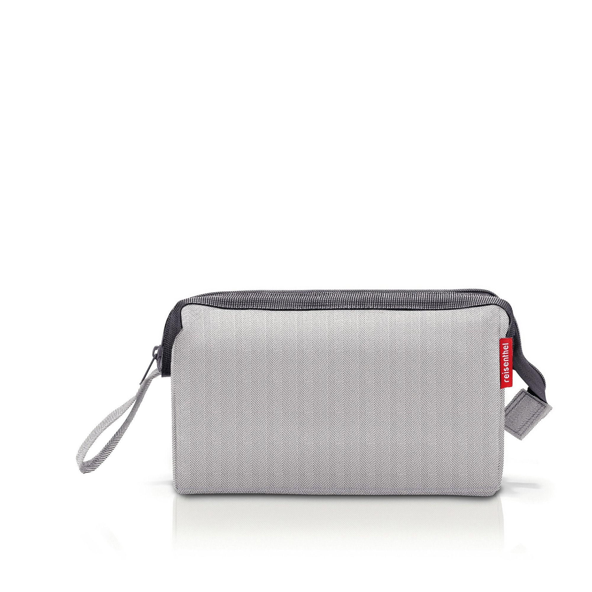 reisenthel - travelcosmetic - herringbone grey