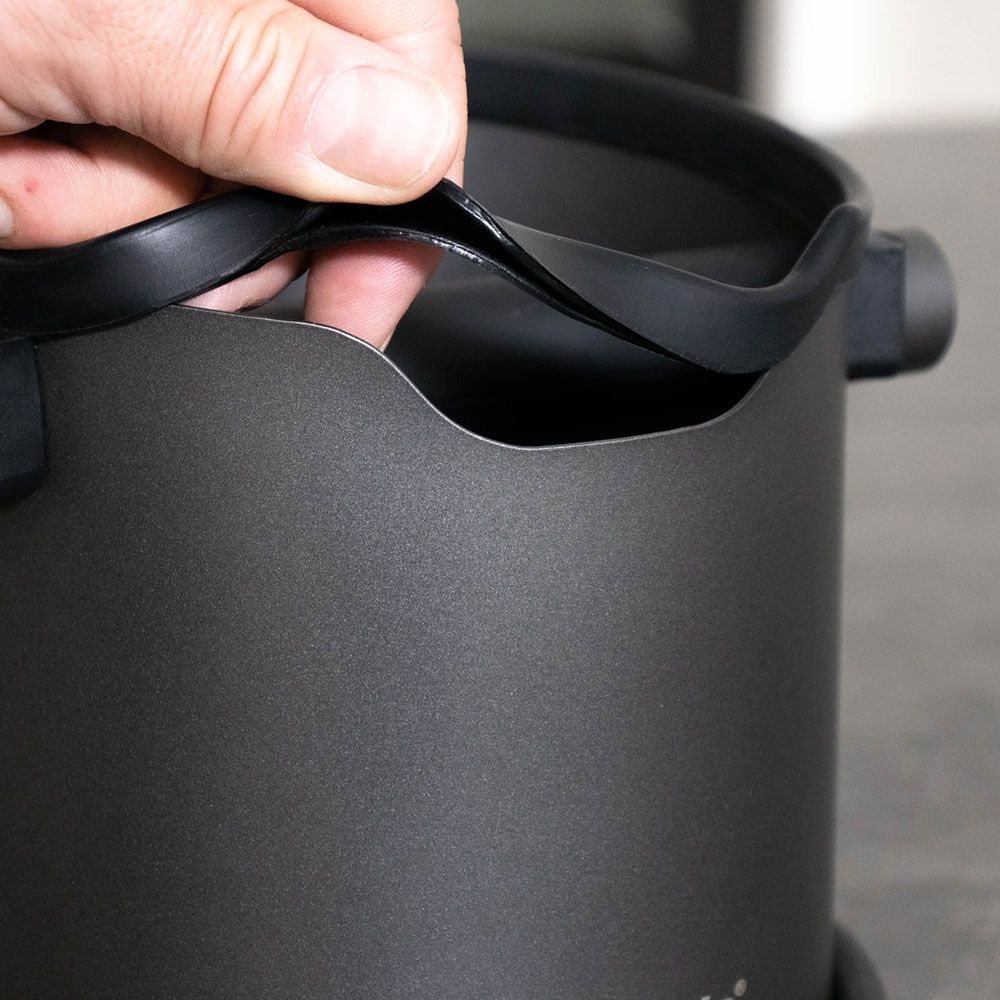 Espresso Ausschlagdose - schwarz matt | Culinaris Espresso Ausschlagdose - schwarz matt | Culinaris