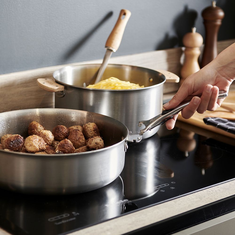 de Buyer - Removable handle LOQY - Cast stainless steel de Buyer - Removable handle LOQY - Cast stainless steel