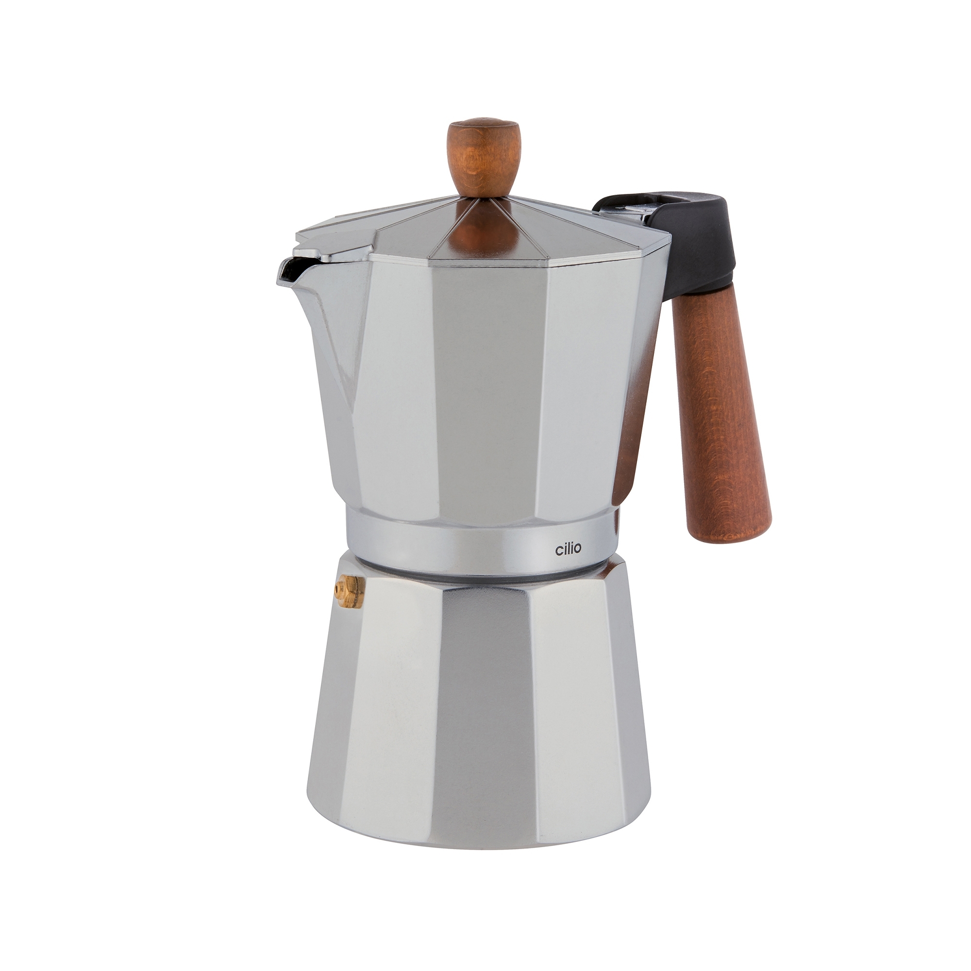Cilio - Espressokocher - LEGNO - 6 Tassen