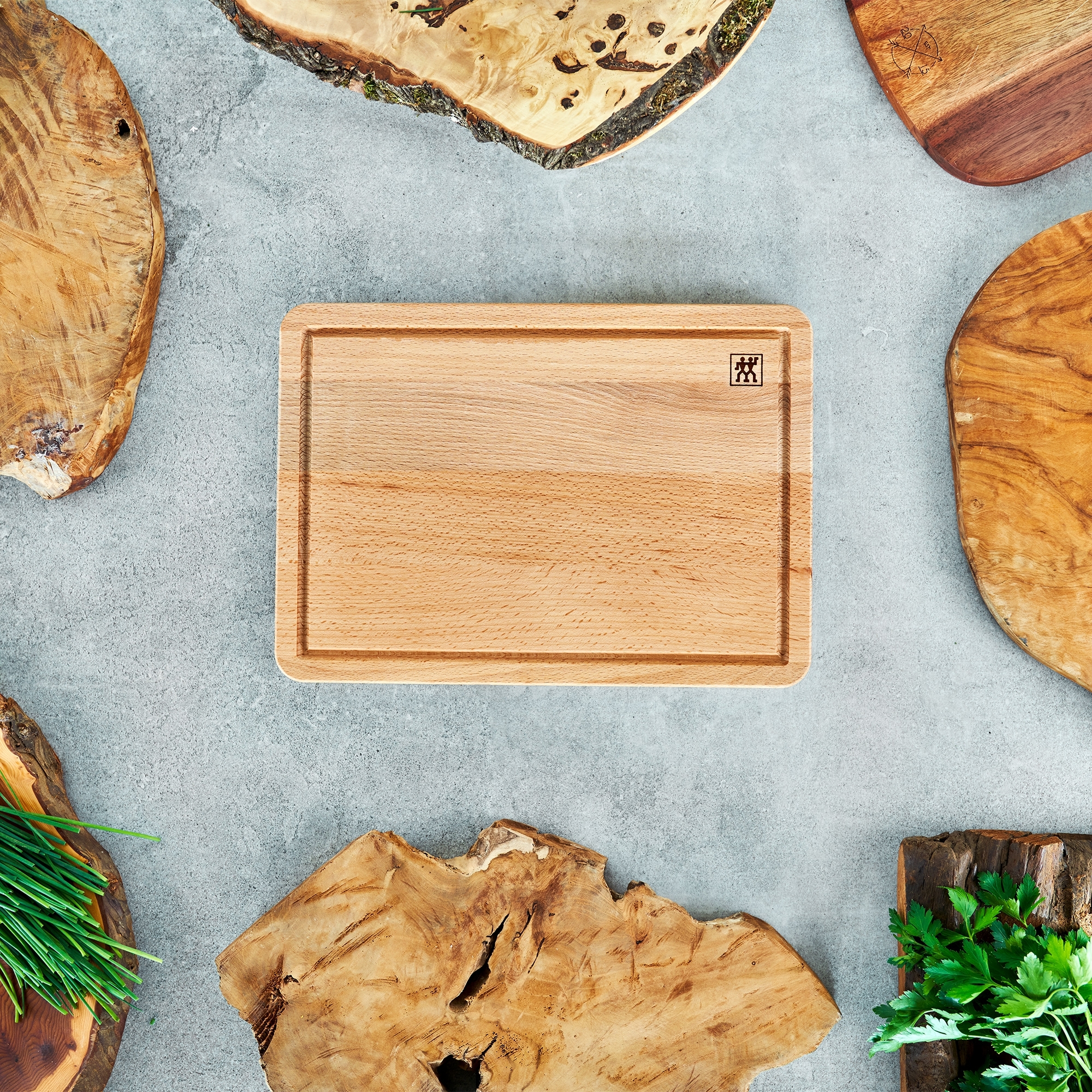 Zwilling - Cutting board 35 cm x 25 cm, beech