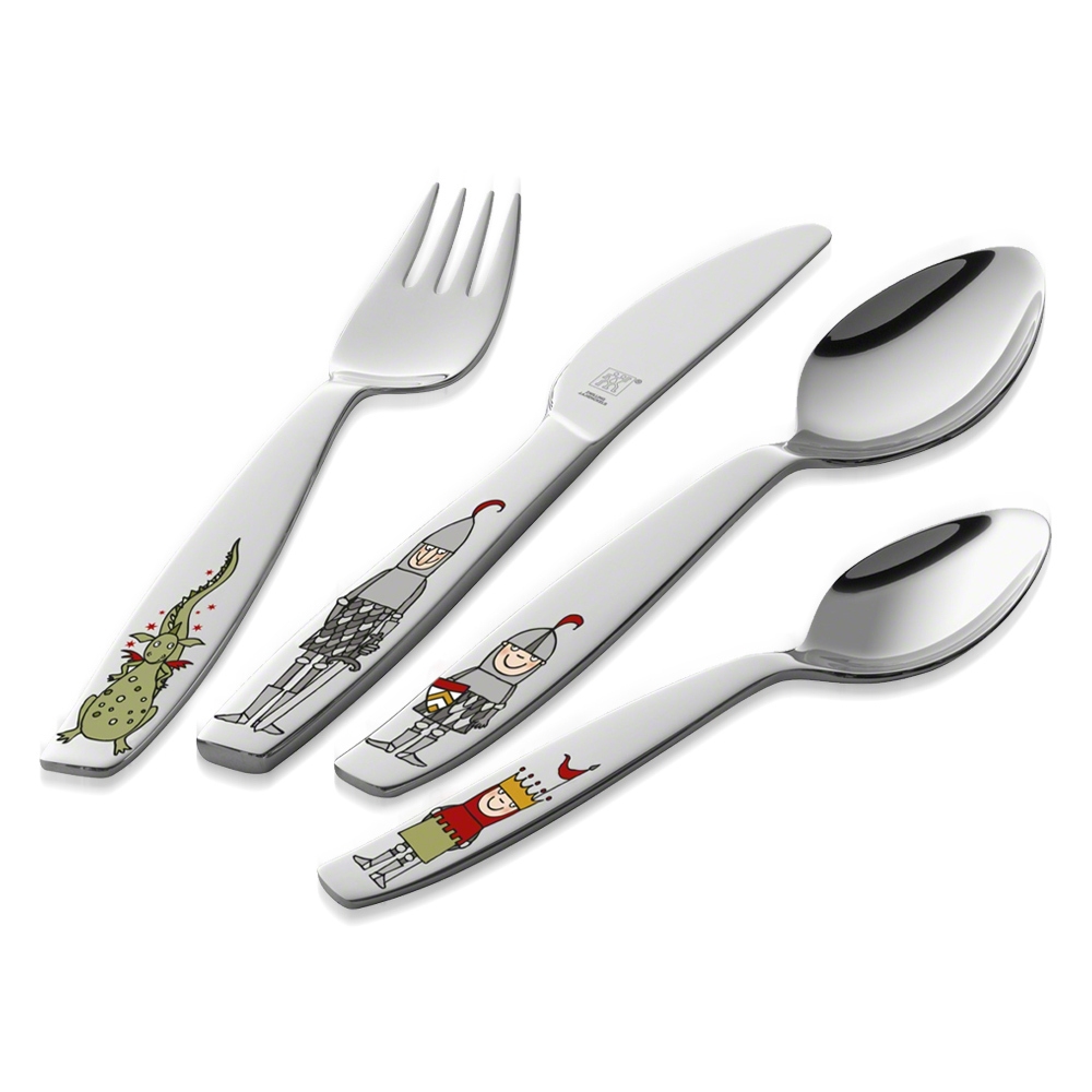 Zwilling - children's cutlery set Knight Eckbert - 4 pieces