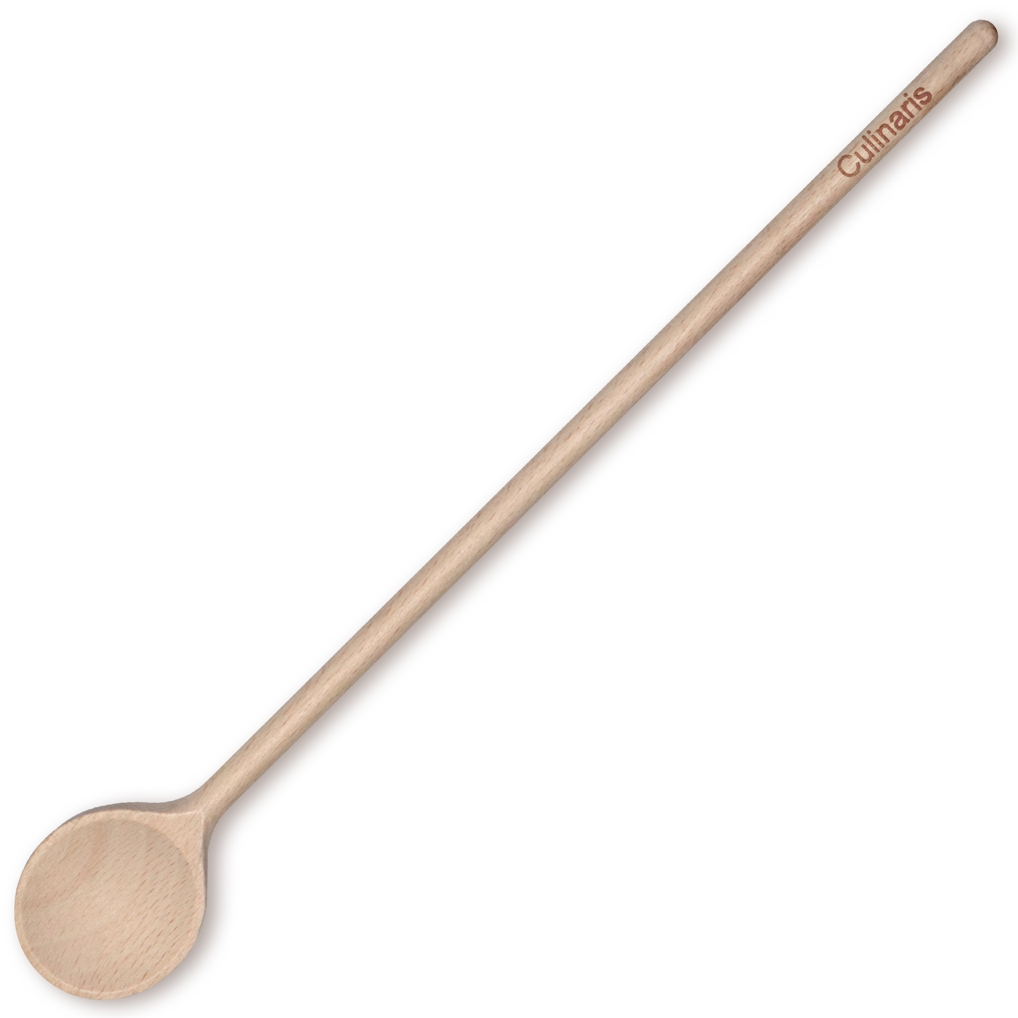 Round cooking spoon - beech wood - 40 cm | Culinaris Round cooking spoon - beech wood - 40 cm | Culinaris