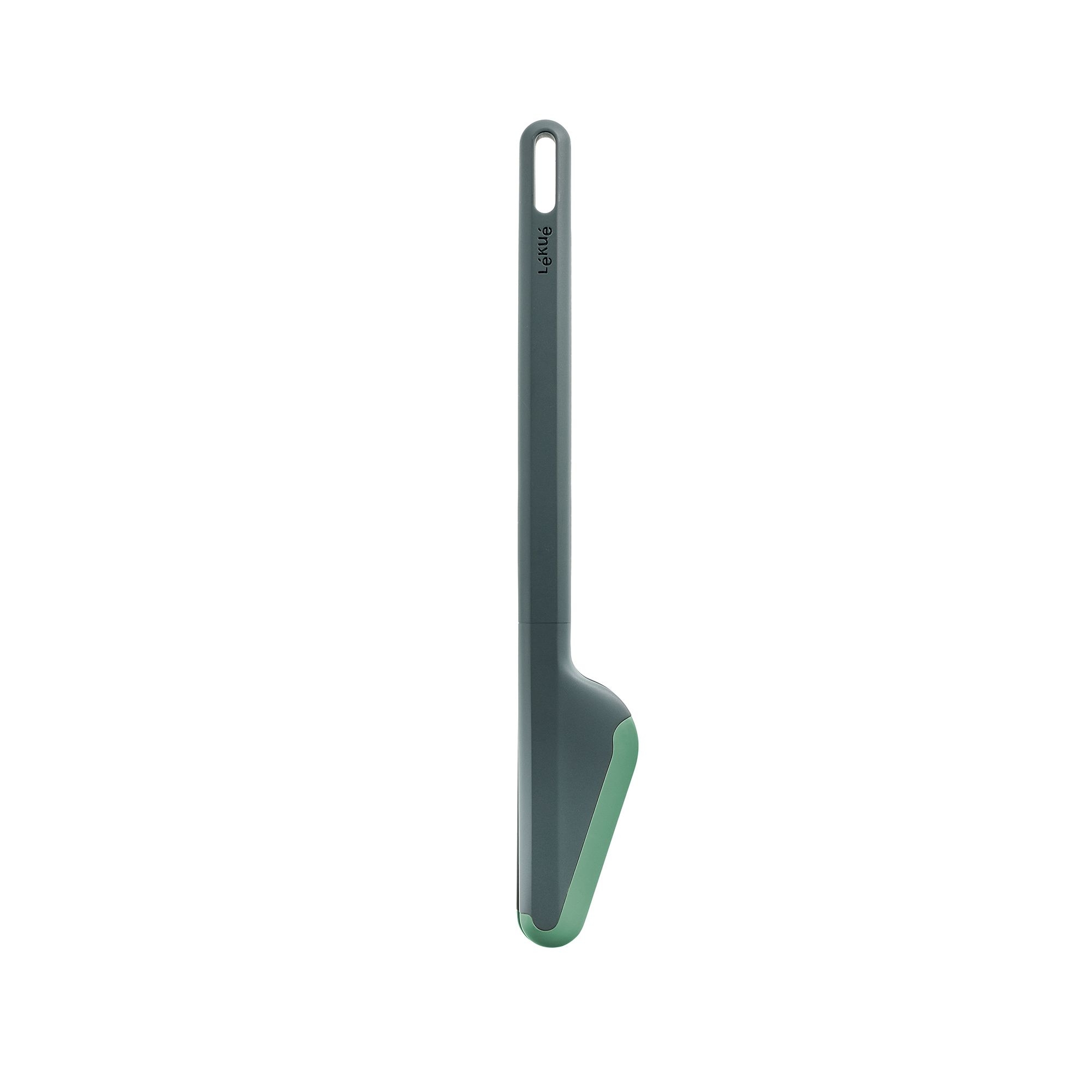 Lekue - Küchentools, 5er-Set mit Halter - grau/grün