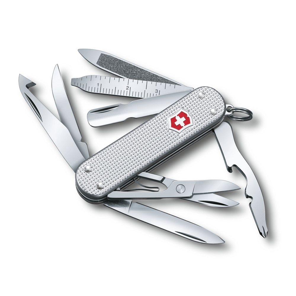 Victorinox - Pocket knife Mini Champ Alox silver Victorinox - Pocket knife Mini Champ Alox silver
