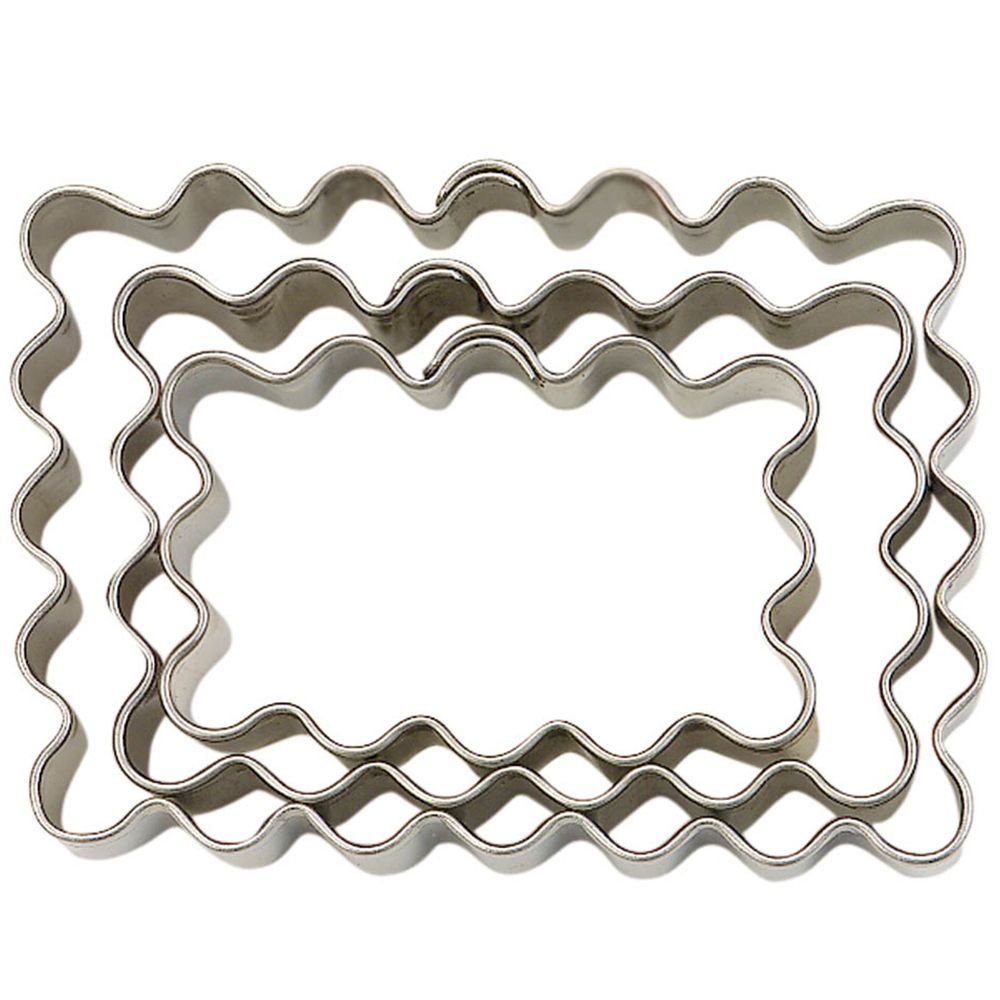 Städter - Cookie Cutter Rectangle 3 pieces - corrugated