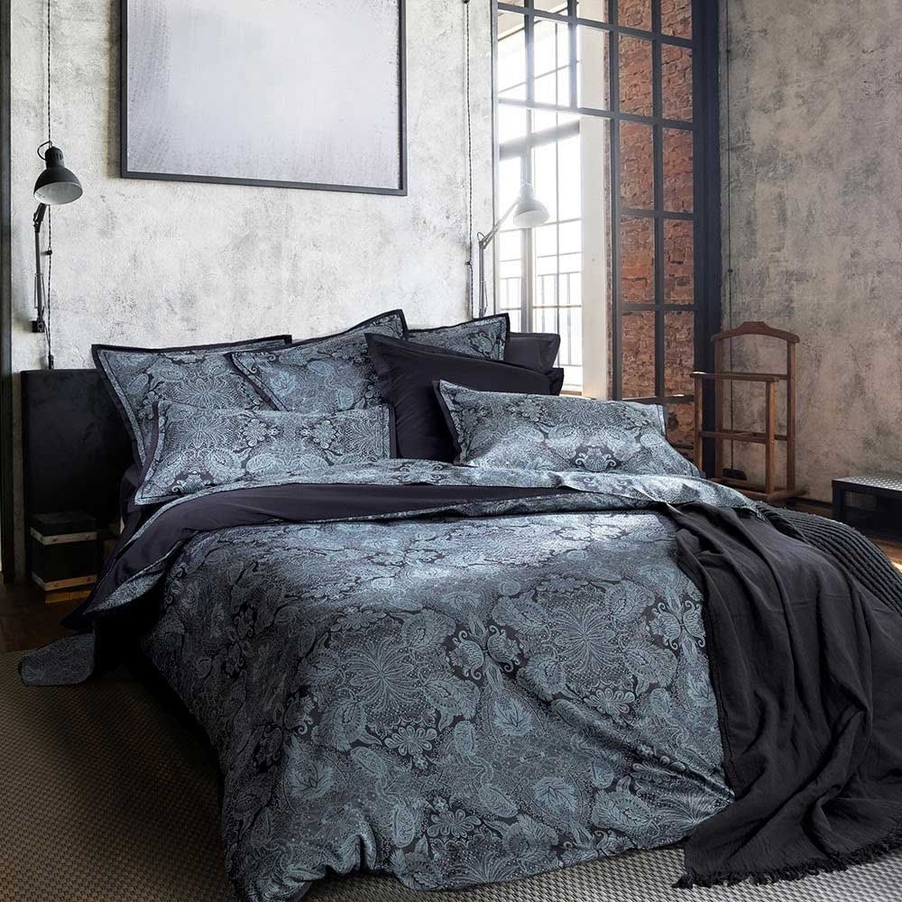 Garnier-Thiebaut - duvet cover - Isaphire Lit Diamant Noir - different sizes
