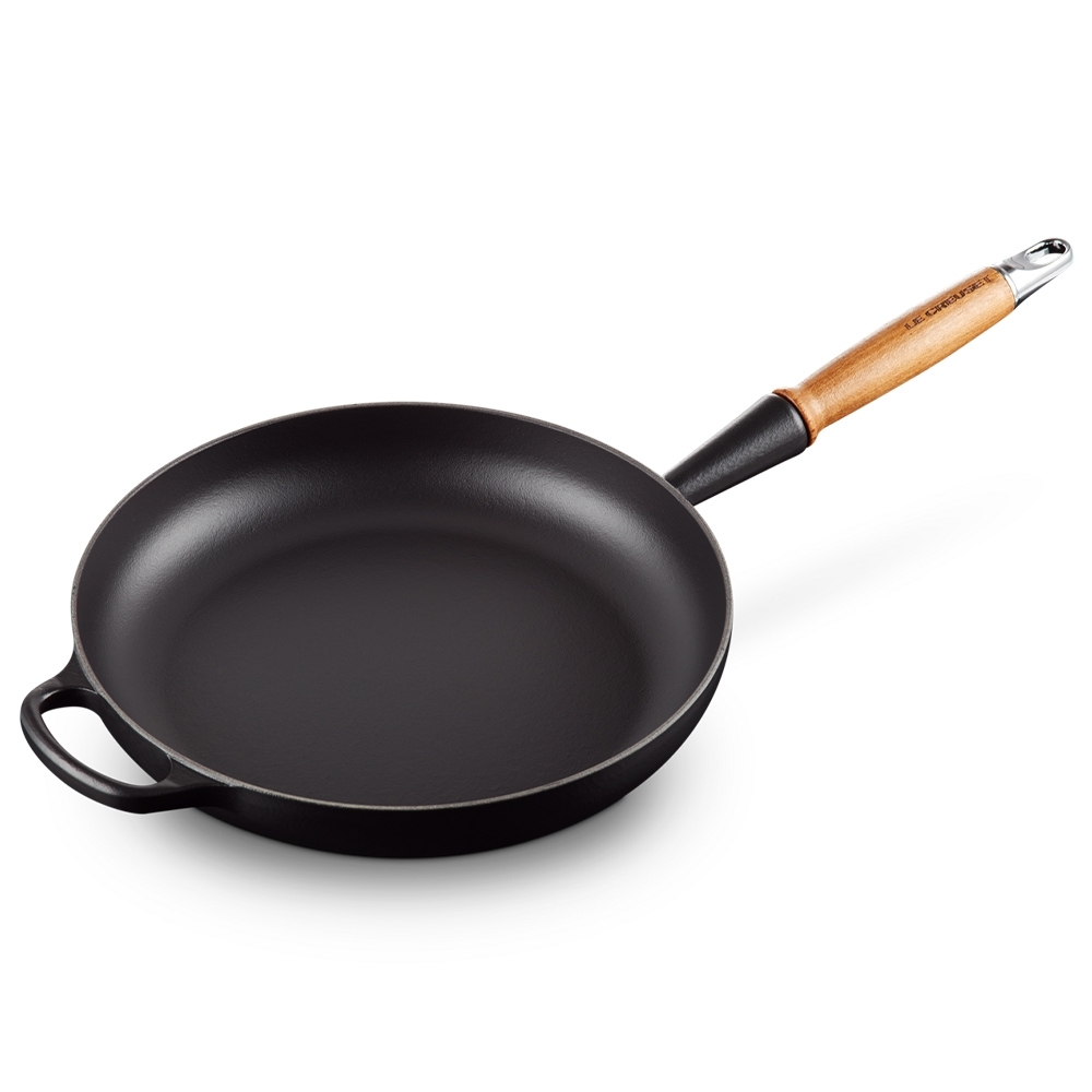 Le Creuset - Bratpfanne Signature mit Holzgriff