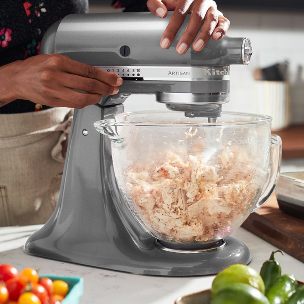 KitchenAid - Artisan Stand Mixer 5KSM185PS - Medallion Silver KitchenAid - Artisan Stand Mixer 5KSM185PS - Medallion Silver