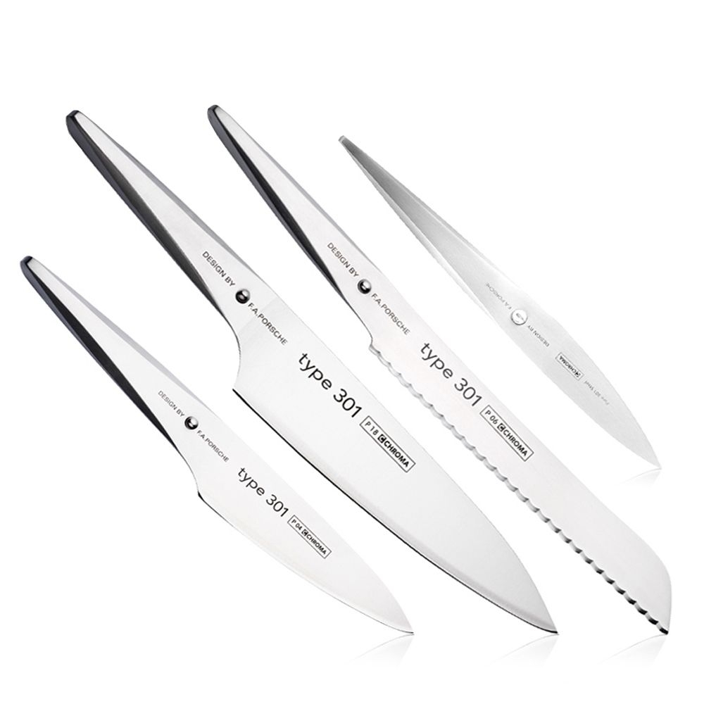 CHROMA Type 301 - 4-teiliges Messerset CHROMA Type 301 - 4-teiliges Messerset