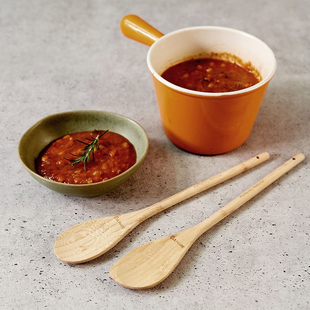 Culinare Naturals - Bamboo Wooden Spoon - Set of 2 Culinare Naturals - Bamboo Wooden Spoon - Set of 2