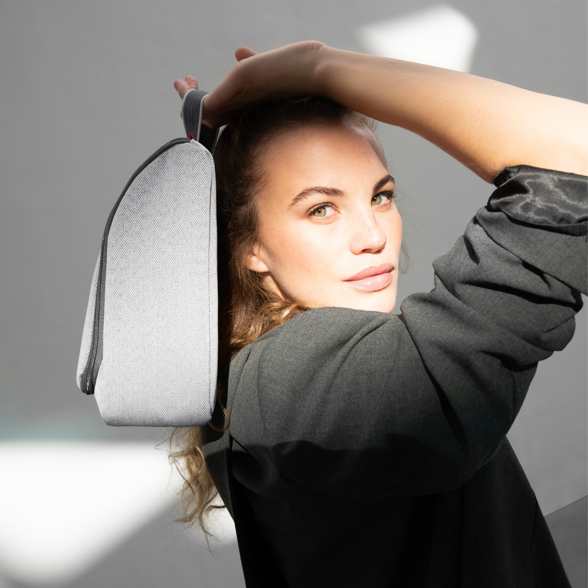 reisenthel - toiletbag XL - herringbone grey reisenthel - toiletbag XL - herringbone grey