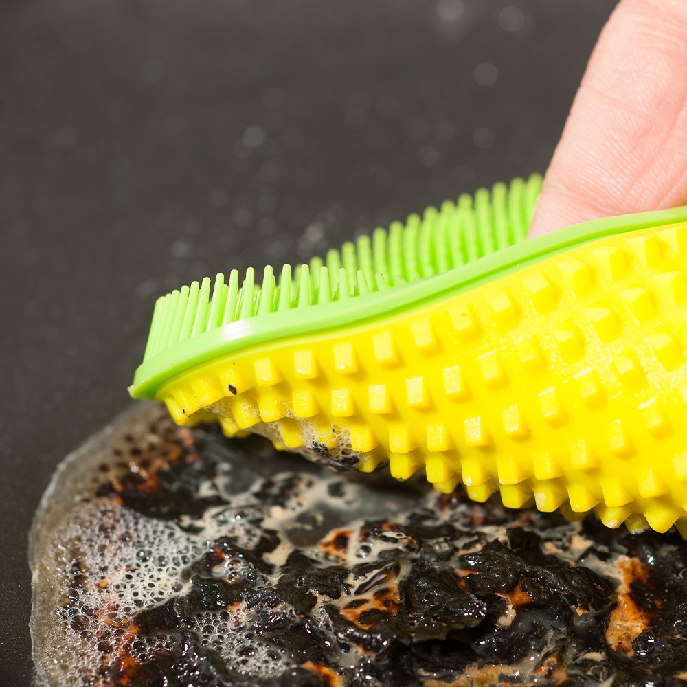 Kochblume - SCRUBBY, limette/gelb