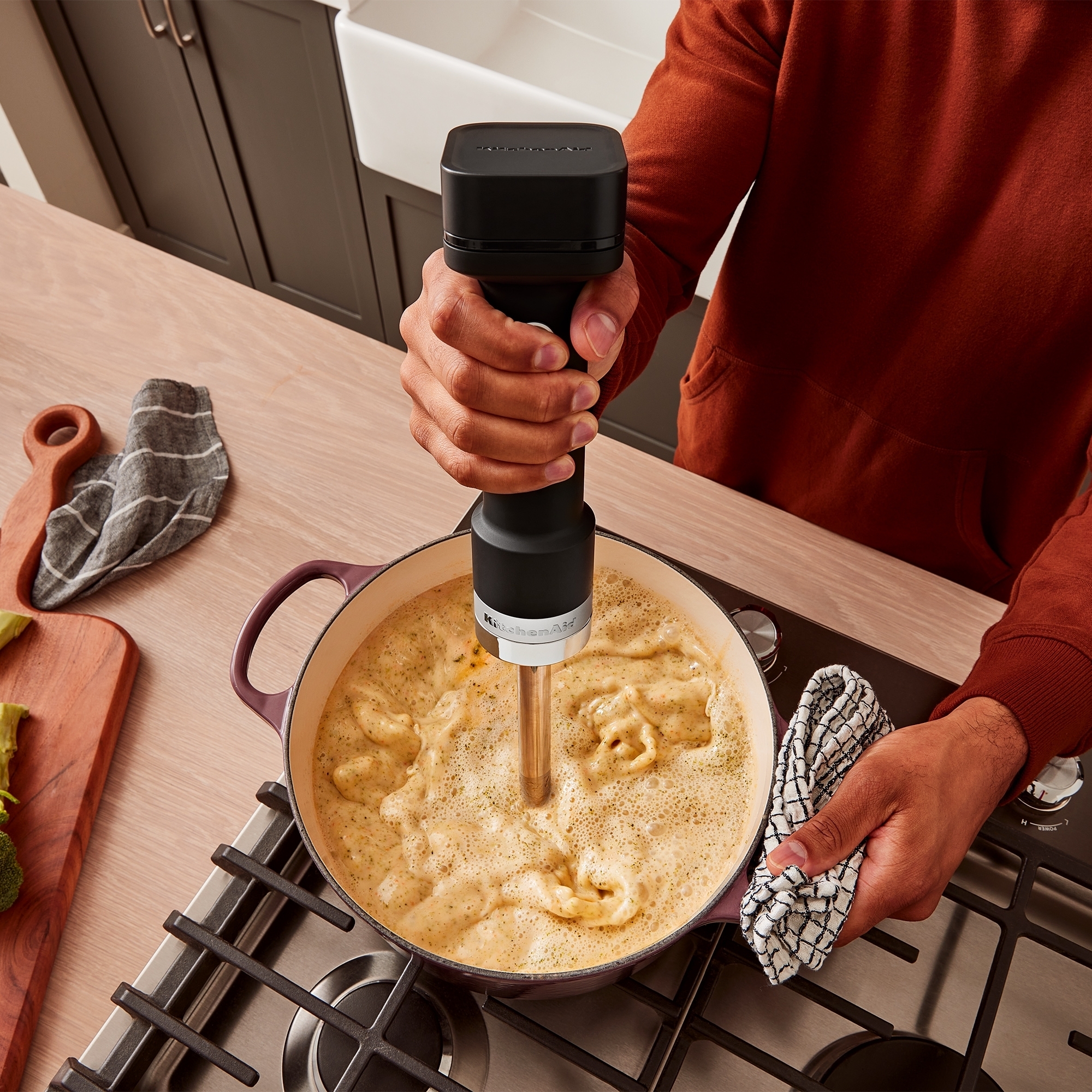 KitchenAid - Go Cordless - Stabmixer mit Zubehör - inkl. Akku