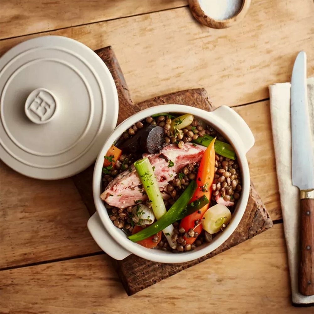 Emile Henry - SOLO Mini-Casserole Ø 17 cm I 650 ml - Opal Emile Henry - SOLO Mini-Casserole Ø 17 cm I 650 ml - Opal