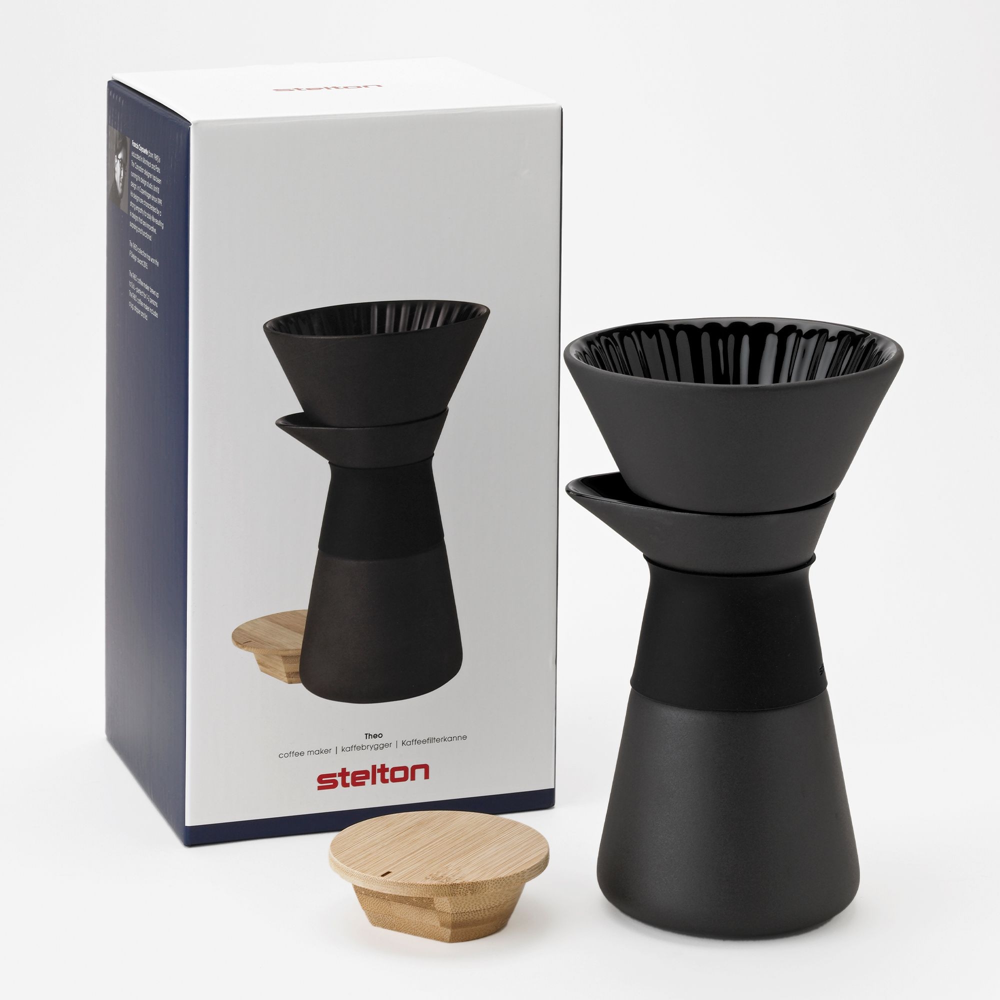 Stelton - Theo Kaffeefilterkanne 600 ml - schwarz
