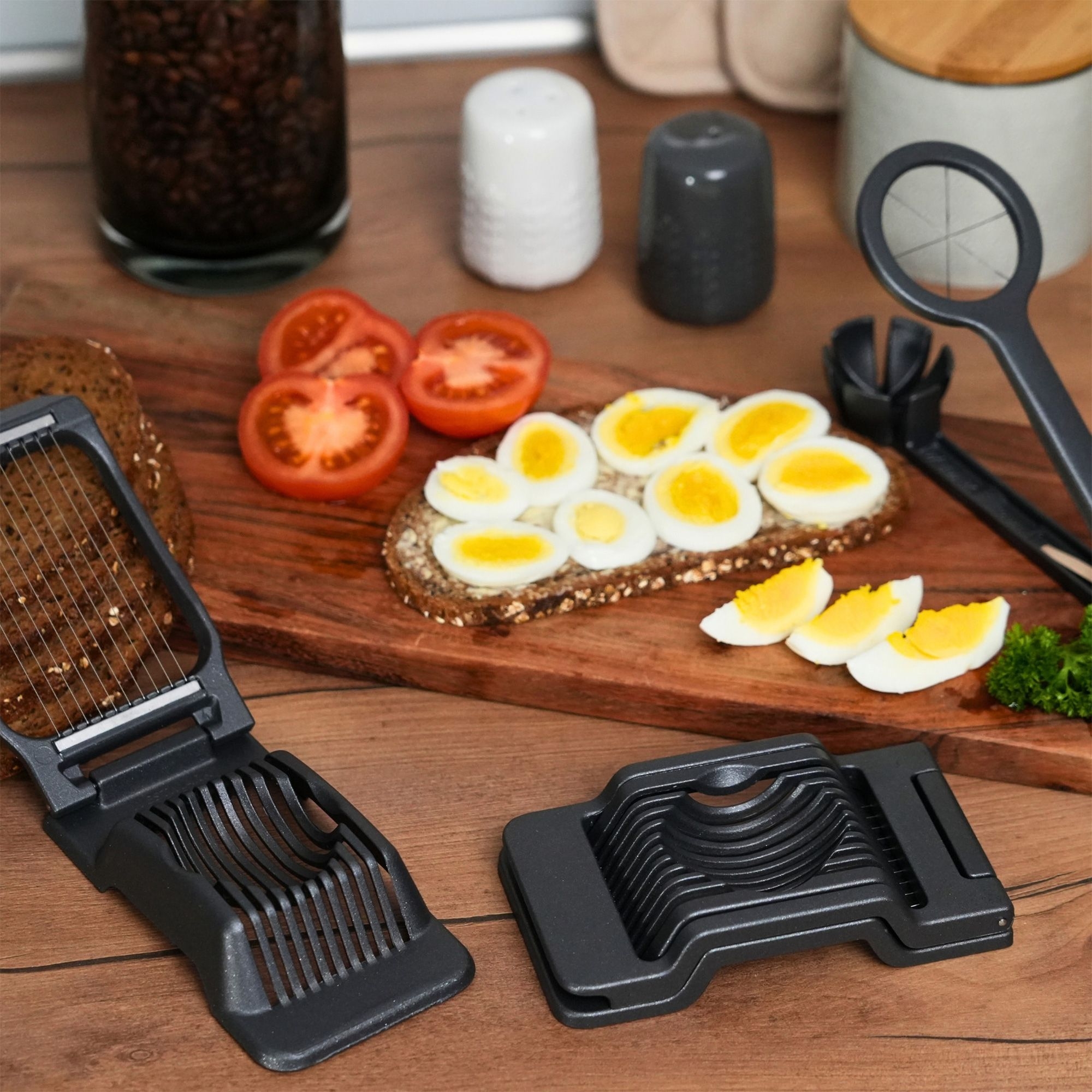 Westmark - Egg slicer »Justus« Black Edition