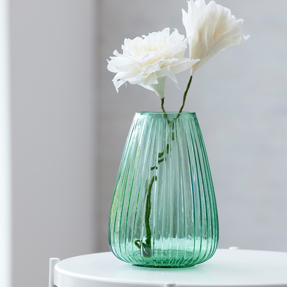 Bitz - Kusintha Vase - 22 cm - green