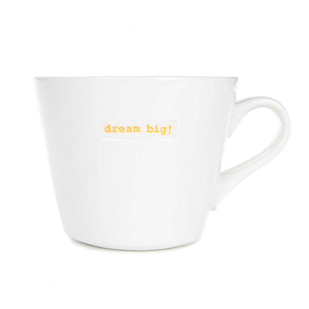 MAKE - Bucket Mug ""dream big!"" 350 ml