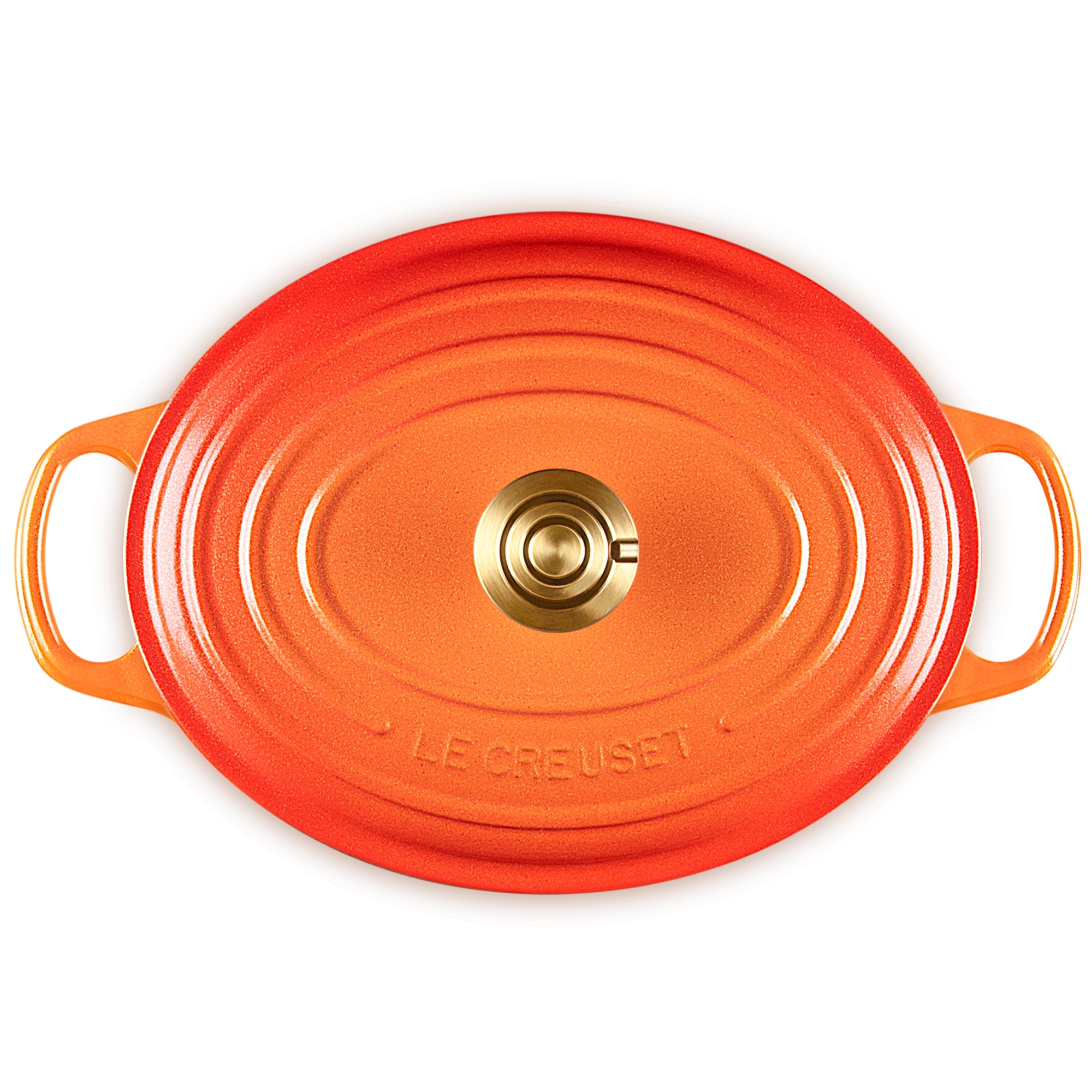Le Creuset - Signature roasting pan oval 29 cm - FLAMME DORÉE Le Creuset - Signature roasting pan oval 29 cm - FLAMME DORÉE